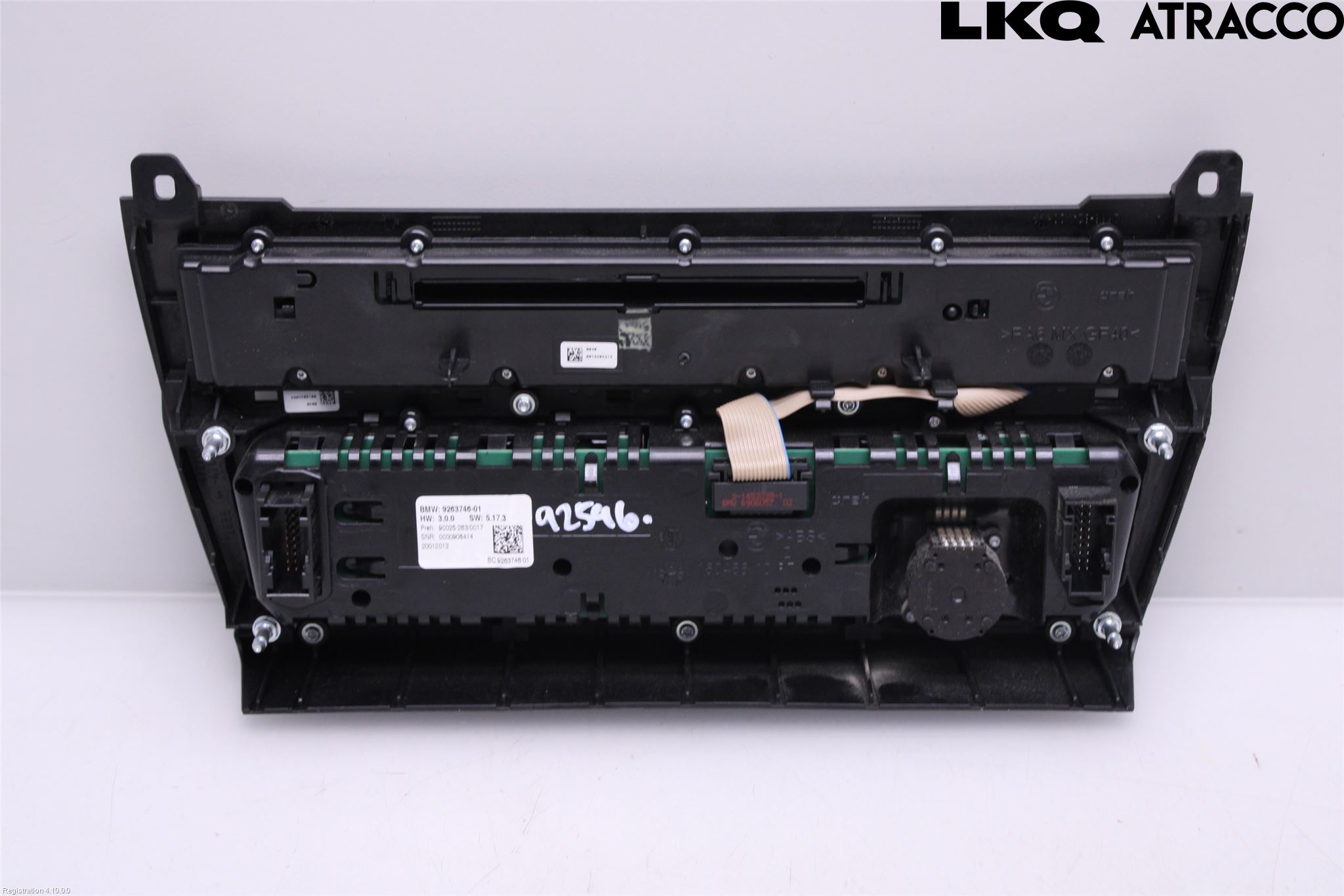 BMW 5 F10/F11/F18 09-17 Varme Ac Betjening-Display