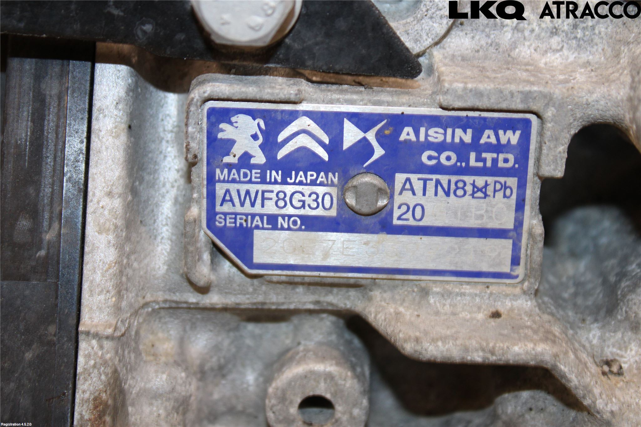 Peugeot 308 14-21 Gearkasse Automat