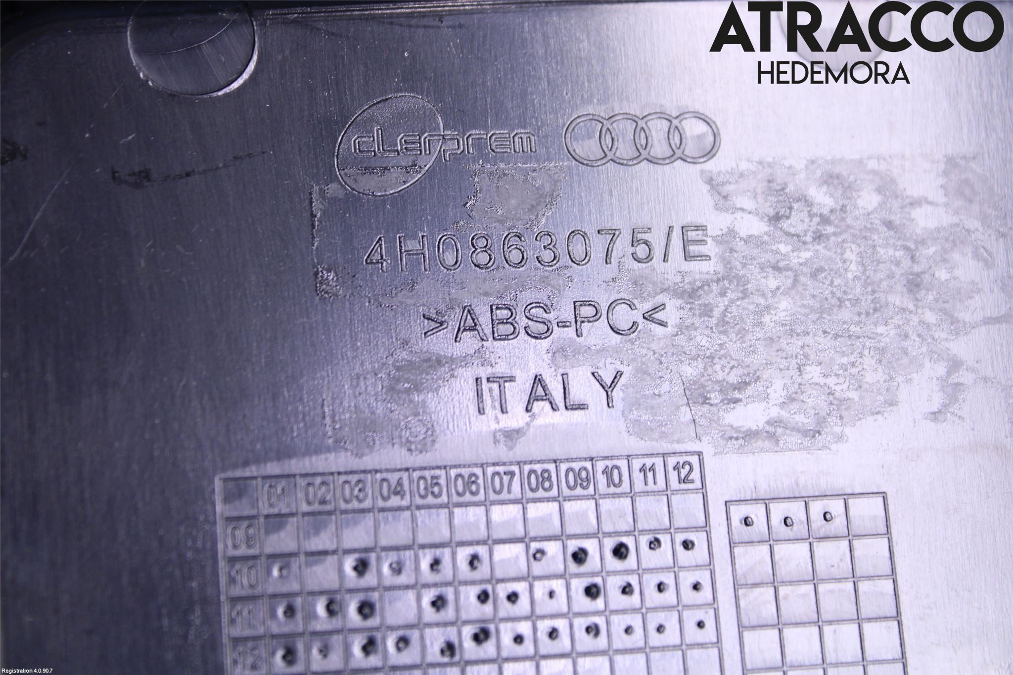 Audi A8/S8 4H 10-17 Innr Armlene
