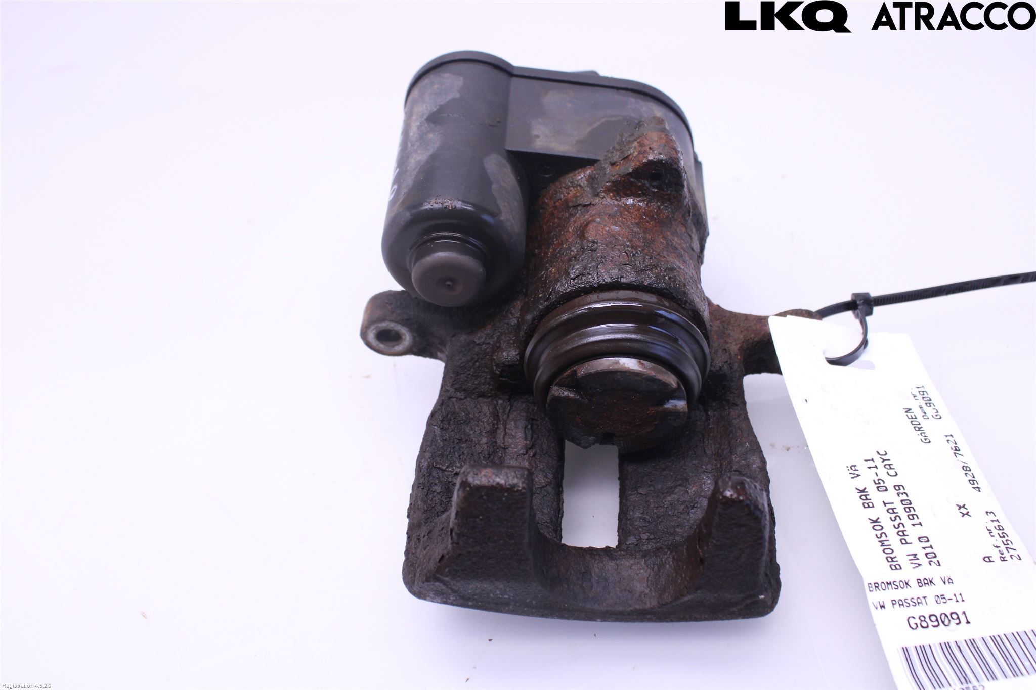 Volkswagen VW PASSAT 05-11 Bremsecaliper Bak Venstre