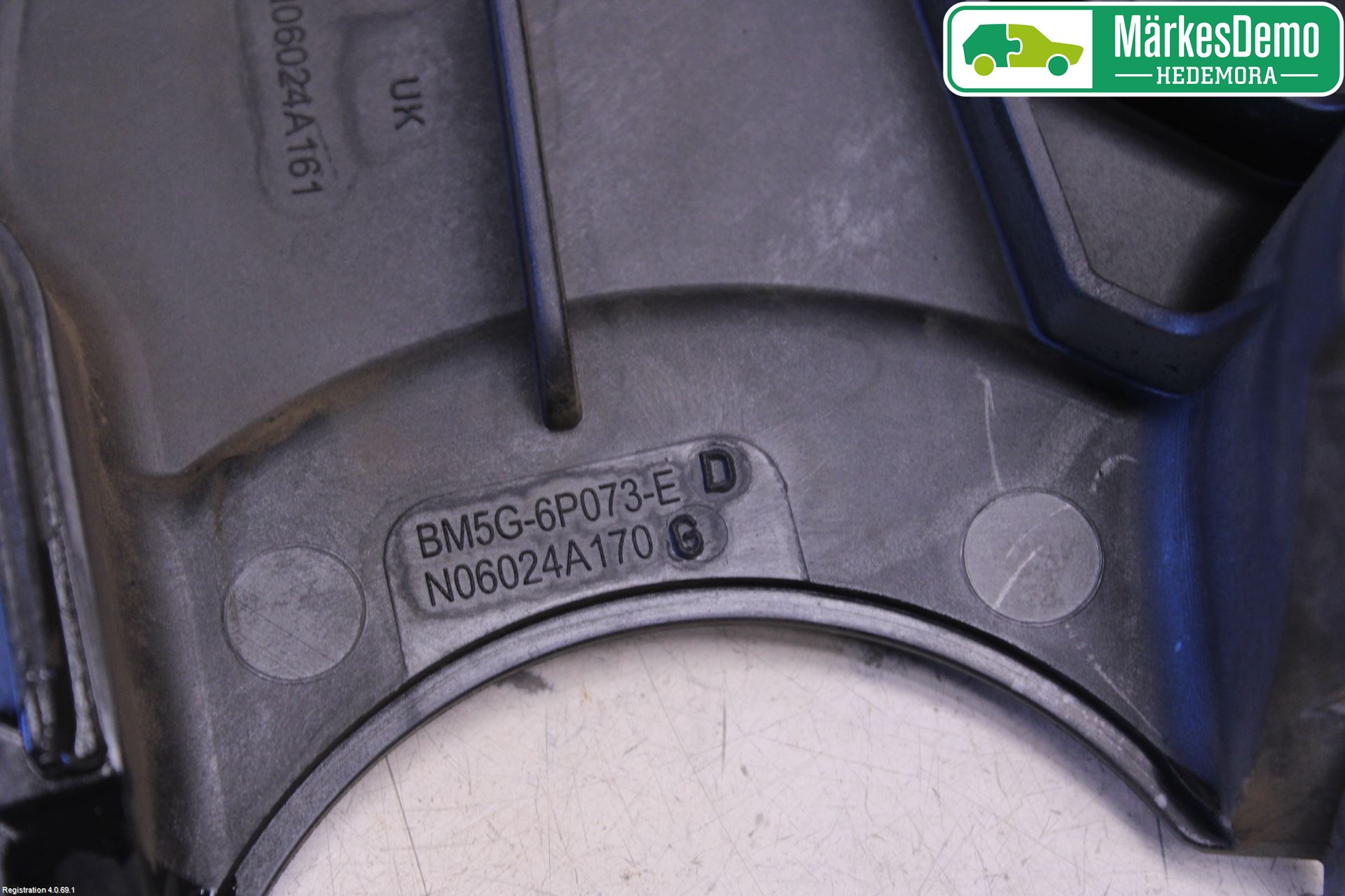Ford FIESTA 13-17 Registerreim Deksel