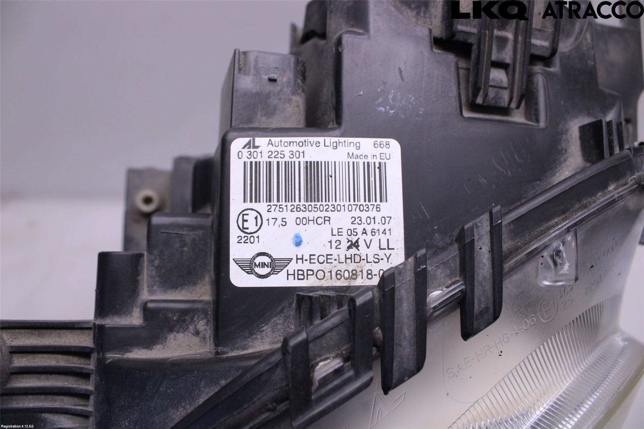 Mini COUPE R56 05-14 Frontlykt Venstre