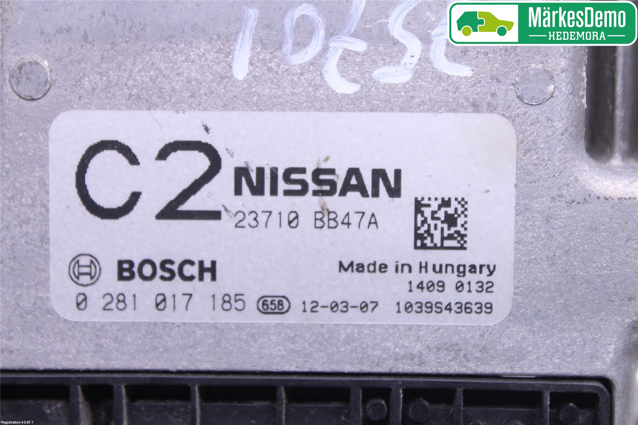 Nissan QASHQAI+2  10-14 Styreenhet Dieselpumpe