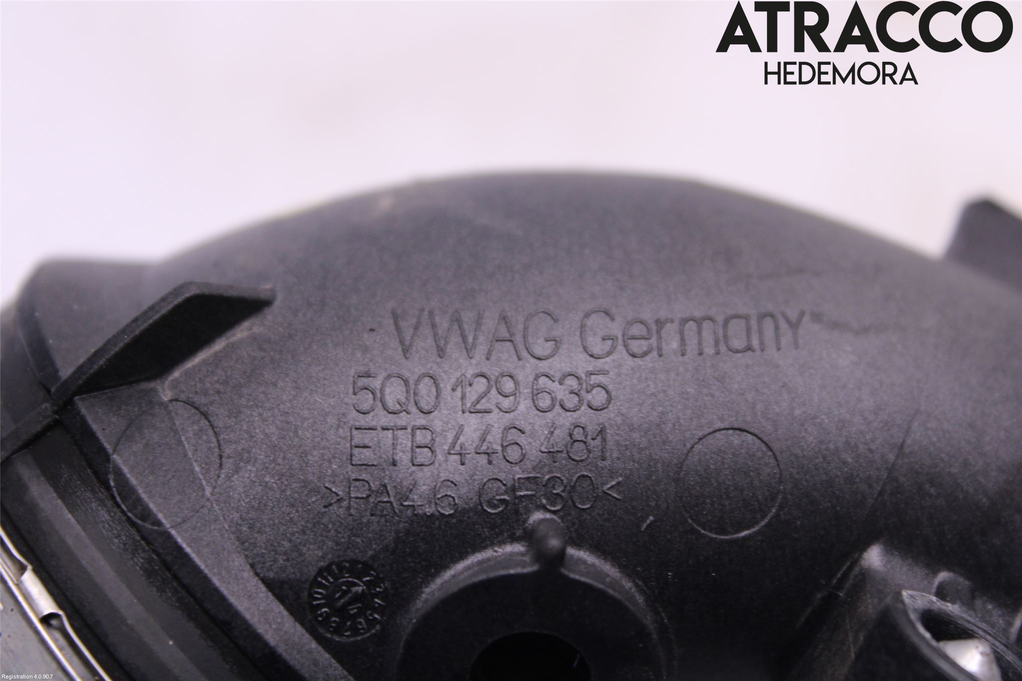 Volkswagen VW GOLF / E-GOLF VII 13-20 Inns Gummibelg - Slange