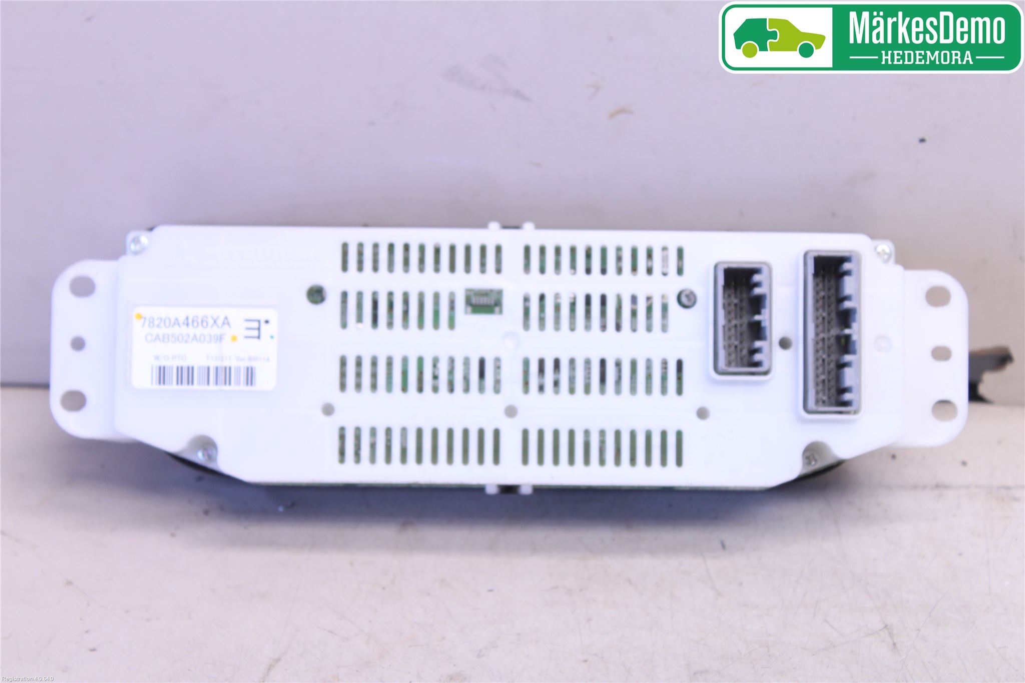 Mitsubishi OUTLANDER 13-21 Varme Ac Betjening-Display