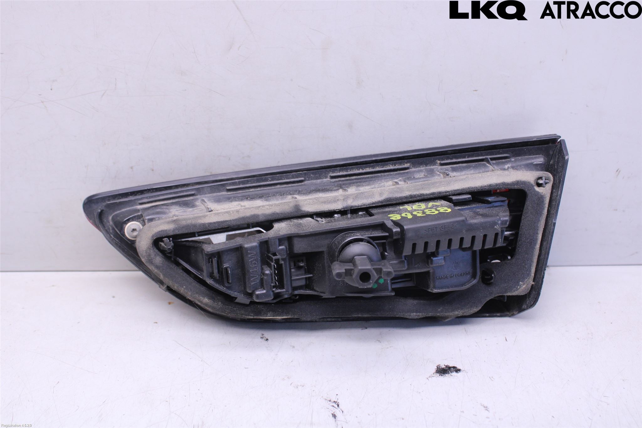 Opel ASTRA K 16-22 Baklykt Venstre  På Luke(Indre