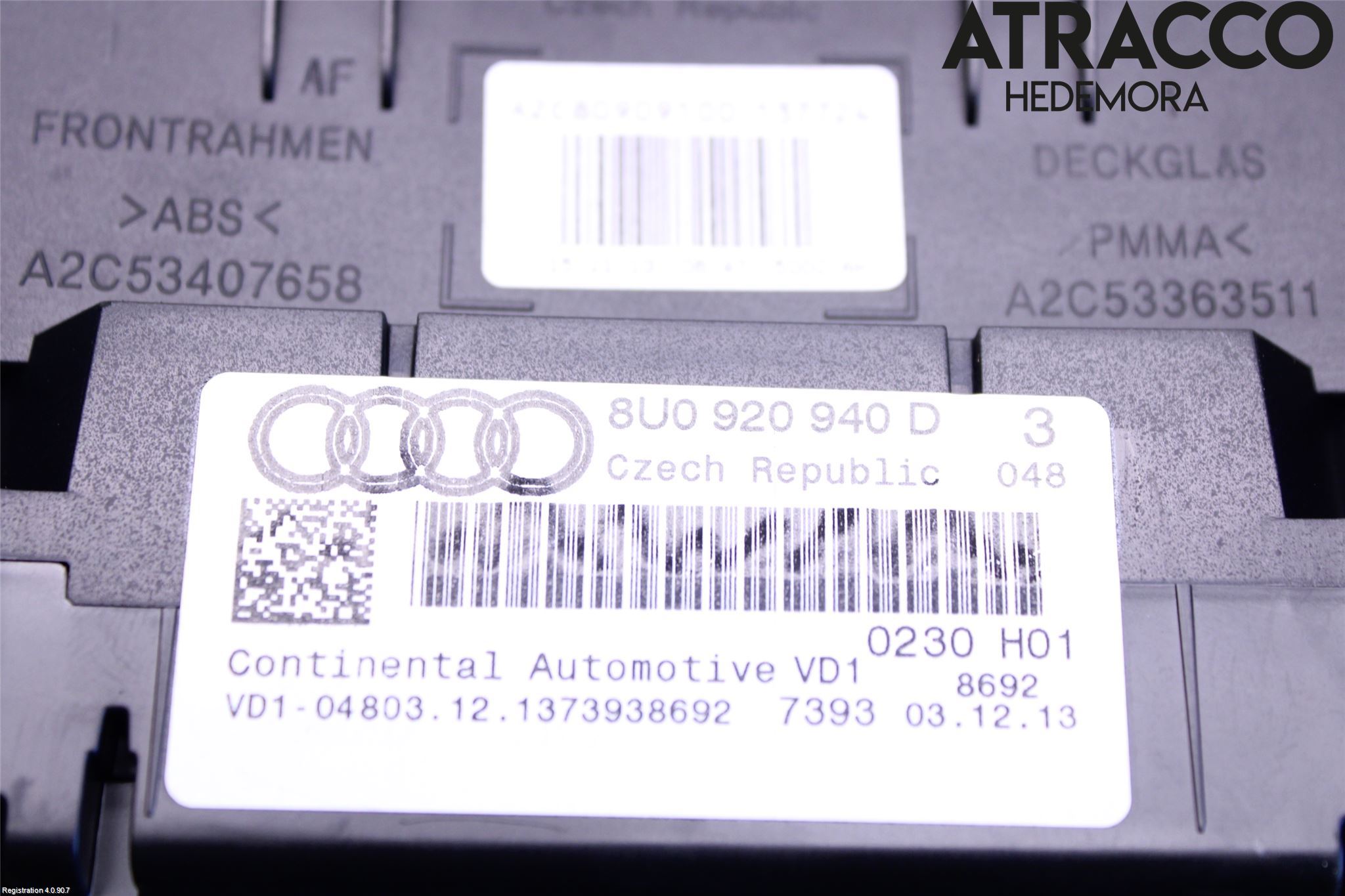 Audi Q3 8U 12-18 Instr Kombinert