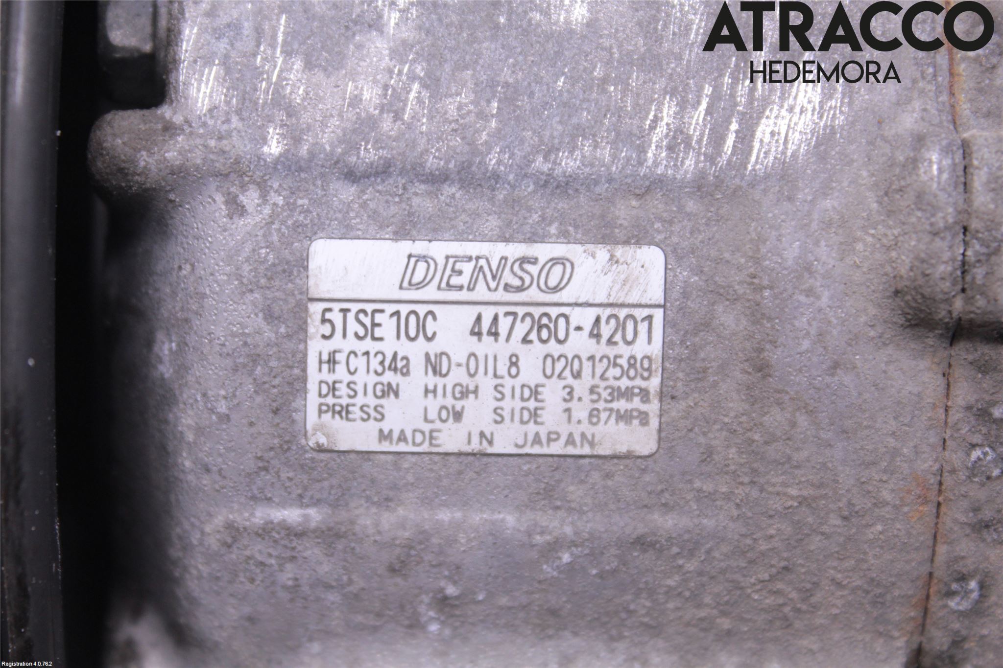 Toyota VERSO-S 11-16 Varme Ac Kompressor