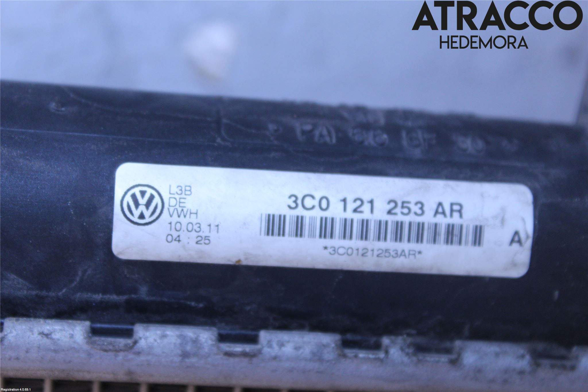 Volkswagen VW PASSAT 11-14 Radiator Manuell