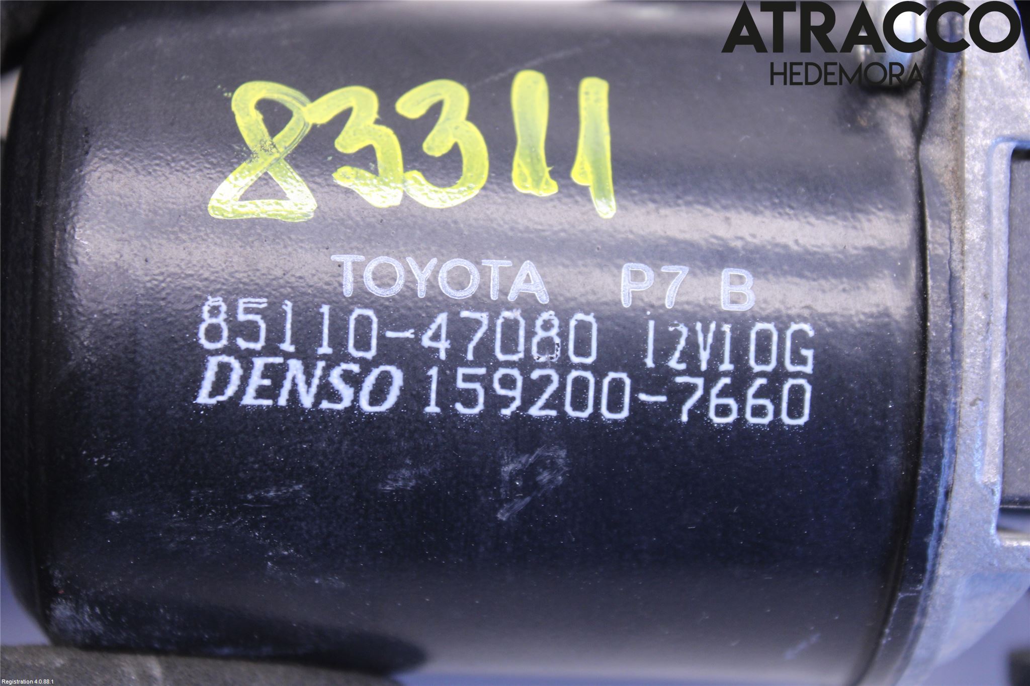 Toyota PRIUS NWH20 04-08 Viskermotor Frontrute
