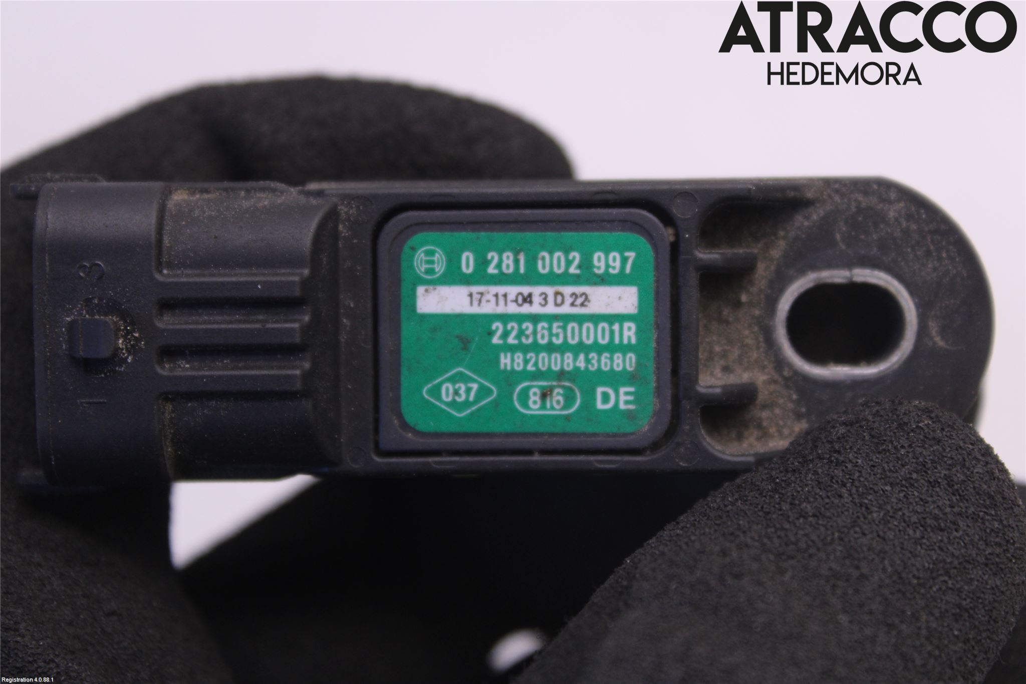 Nissan QASHQAI 17-21 Inns Map - Trykkføler