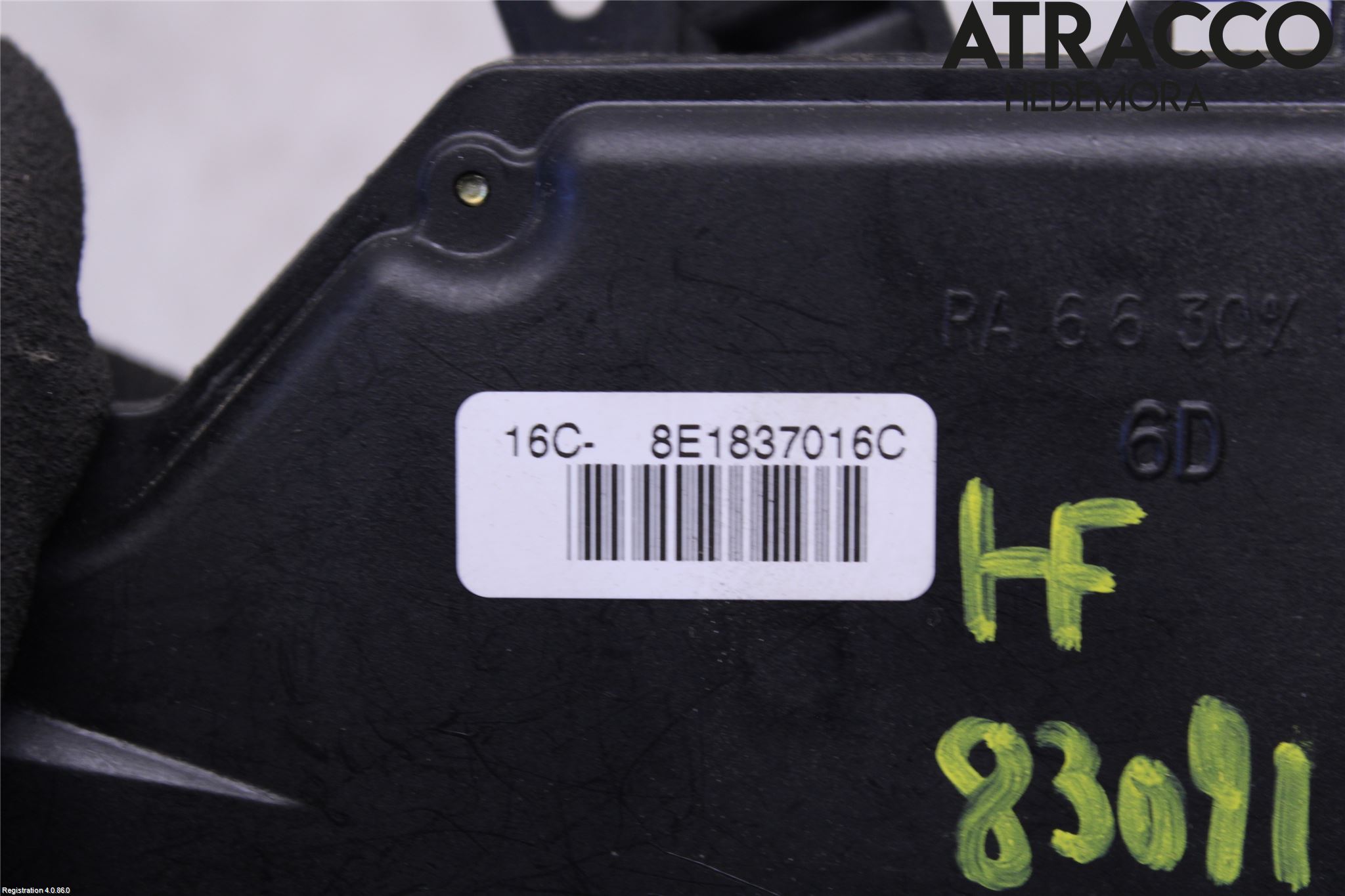 Audi A4/S4 01-05 Dørlås - Låsekasse