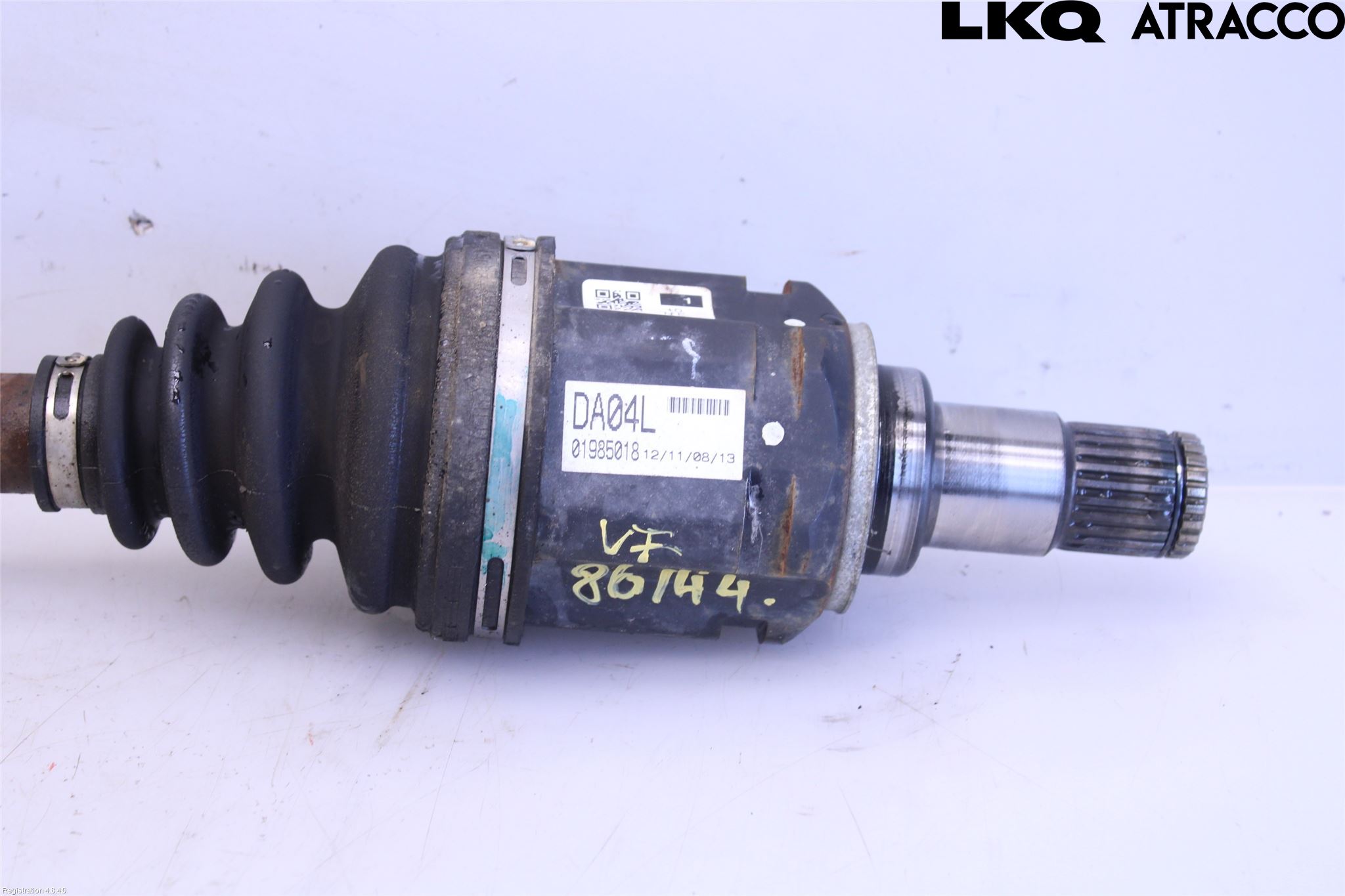 Toyota RAV 4 06-12 Drivaksel Foran Kompl Venstre