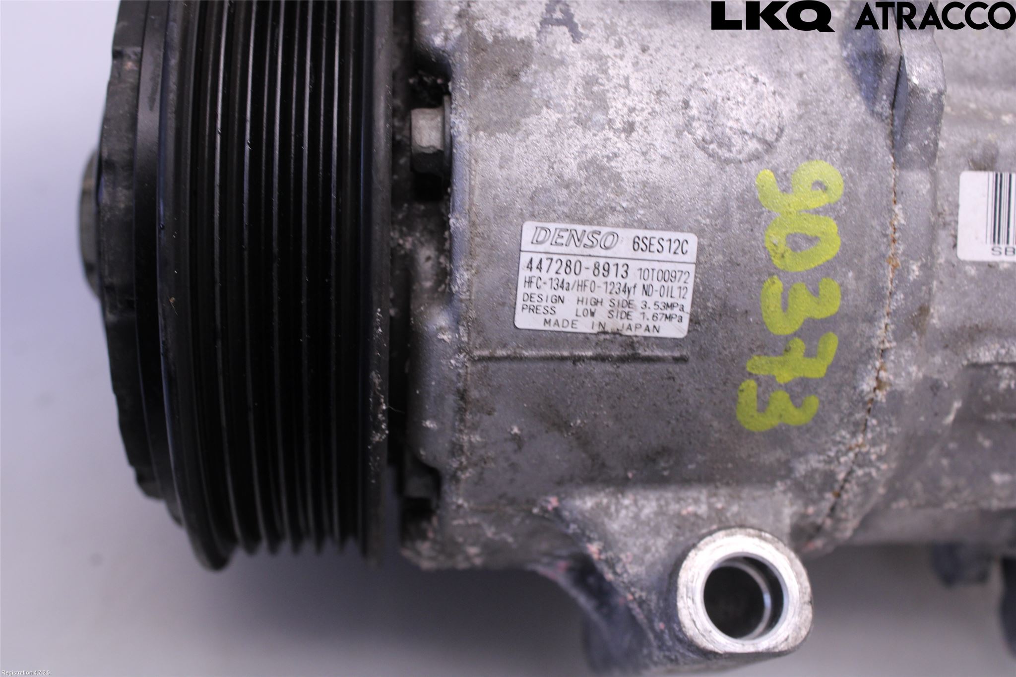 Toyota AURIS 13-19 Varme Ac Kompressor