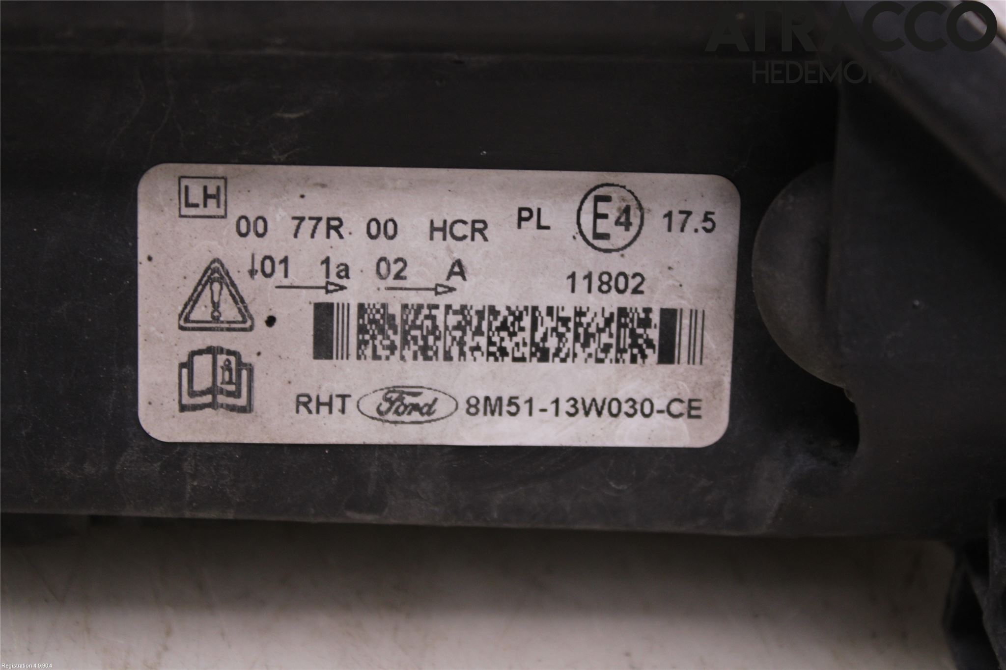 Ford FOCUS 08-11 Frontlykt Venstre