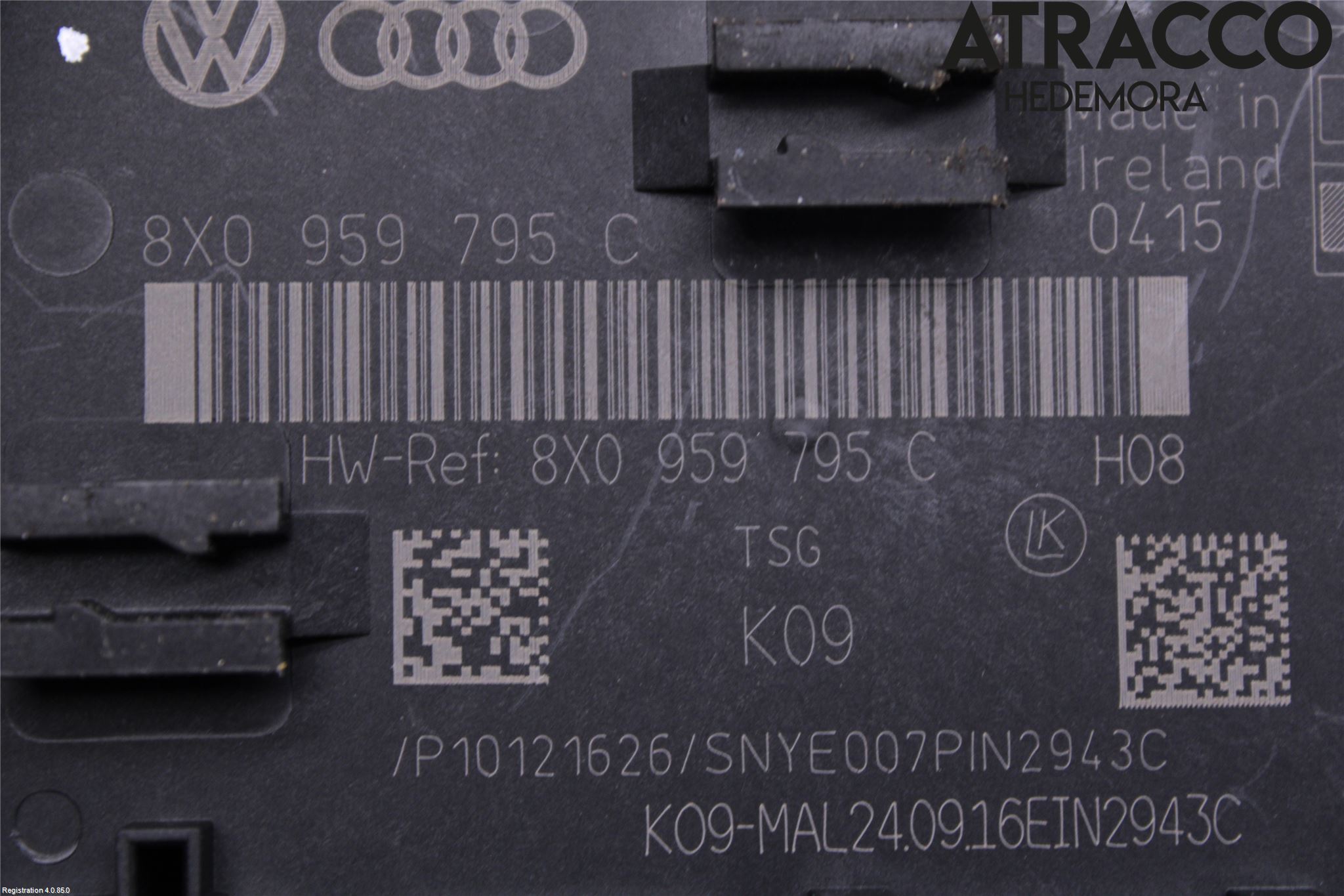 Audi Q3 8U 12-18 Styreenhet Dør