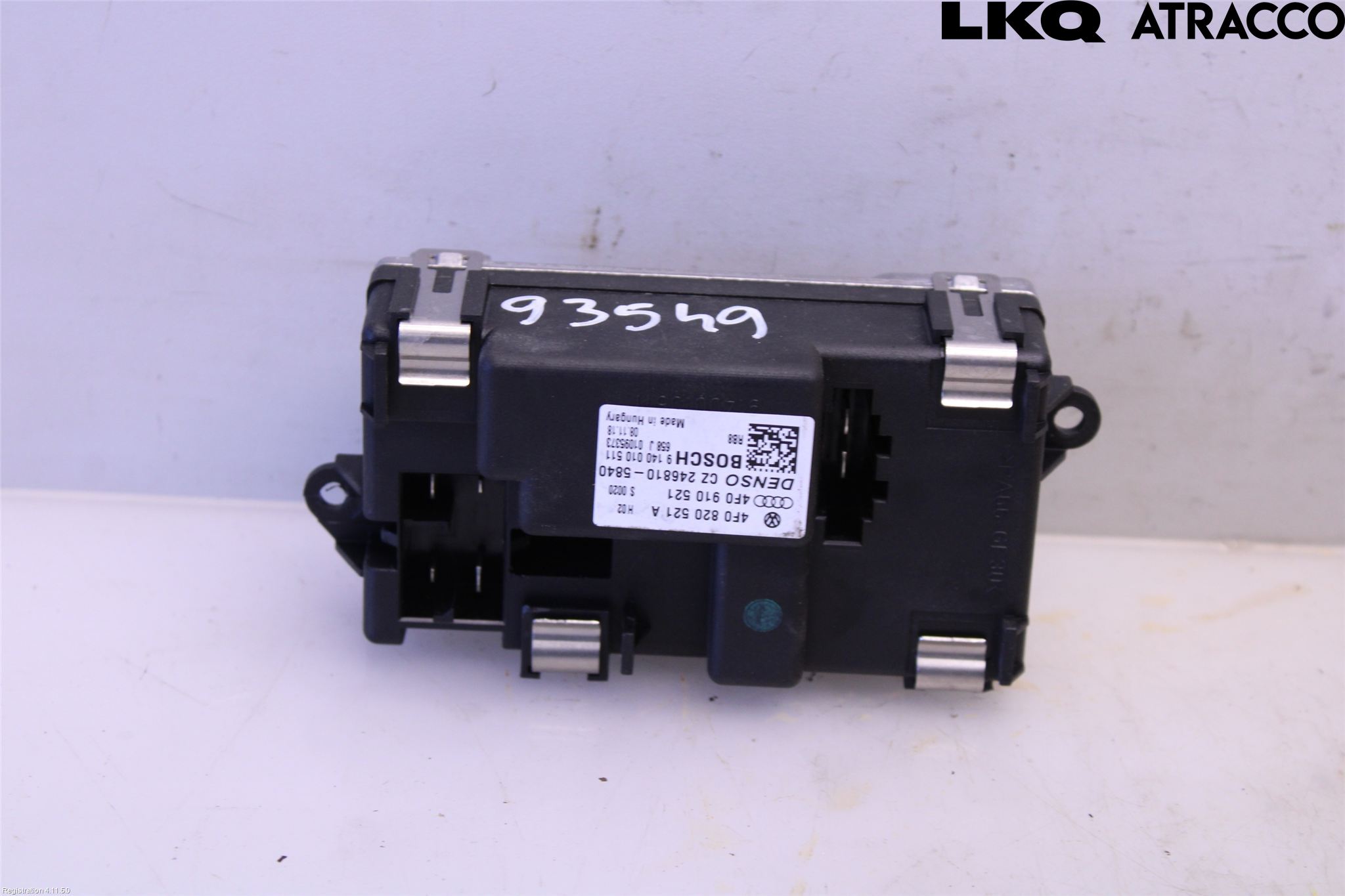 Audi A6/S6     05-11 Varmeapparat Viftemotstand