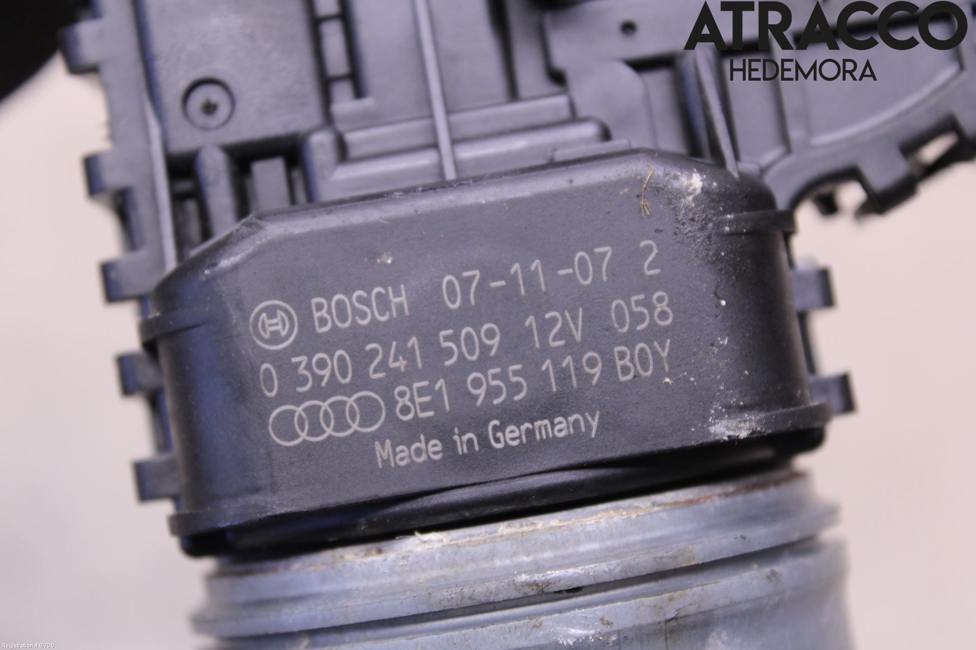 Audi A4/S4 05-07 Viskermotor Frontrute