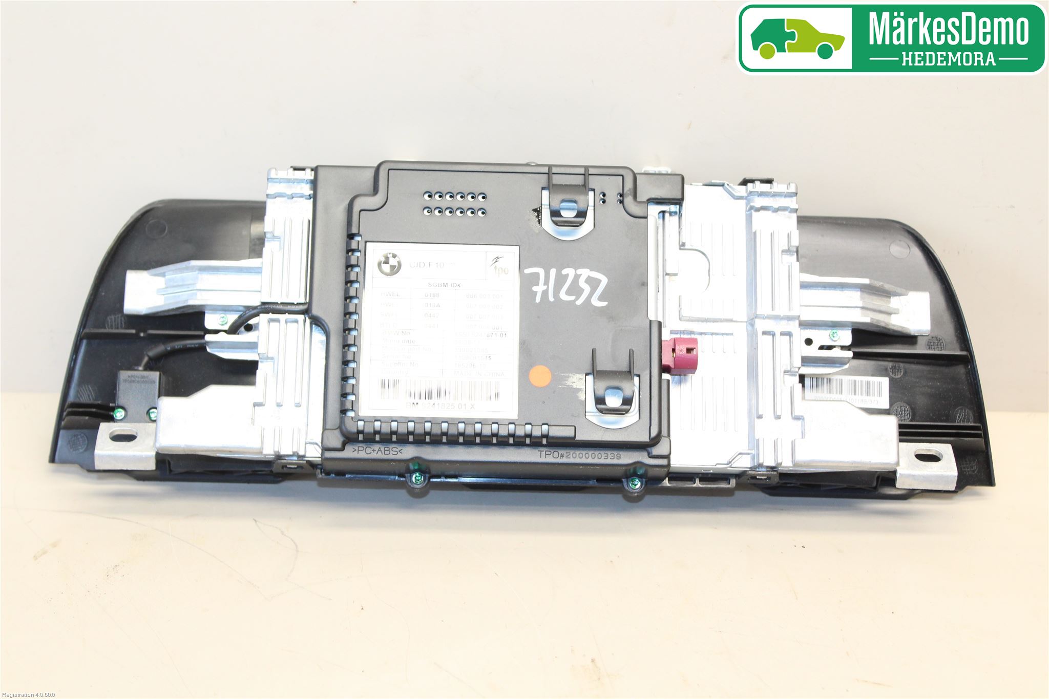 BMW 5 F10/F11/F18 09-17 Multifunktionsdisplay