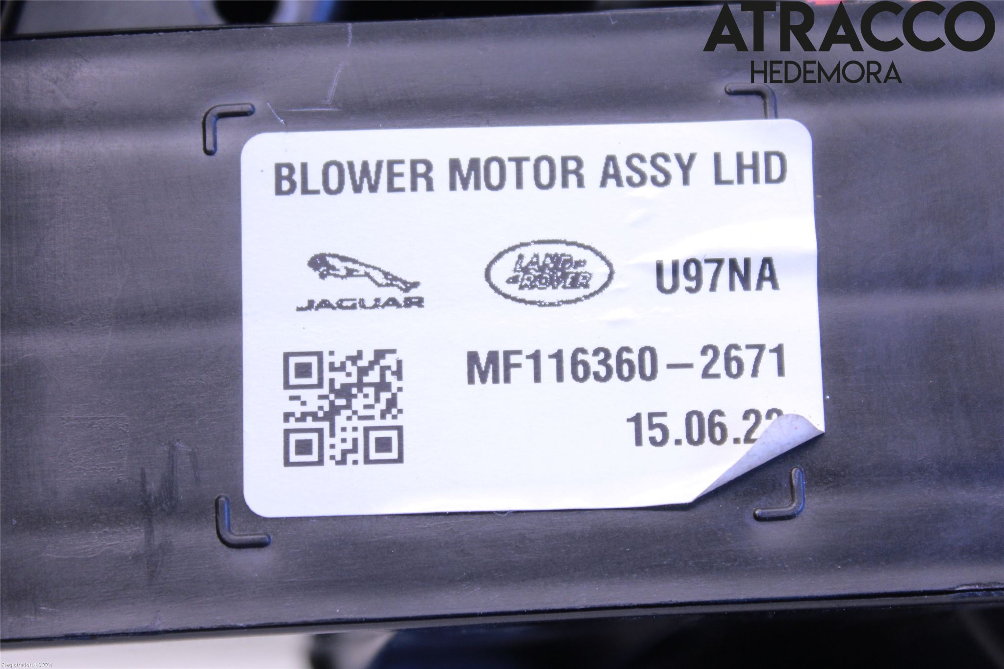 Jaguar XE (X760) 15-24 Varme Ac Varmeapparatvifte