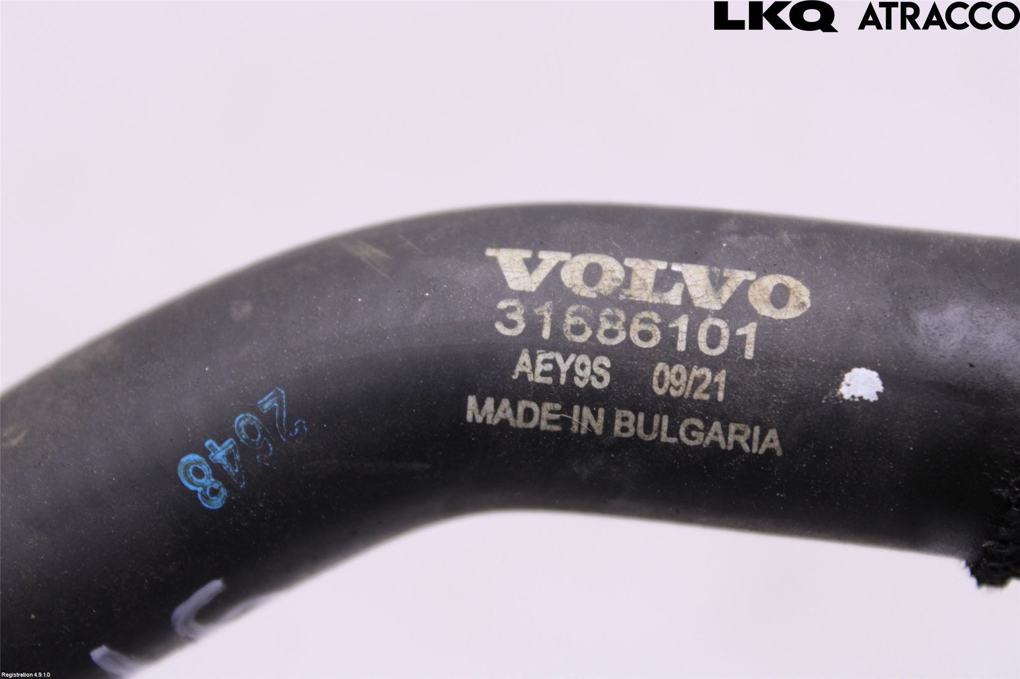 Volvo XC60 18- Radiator Slange