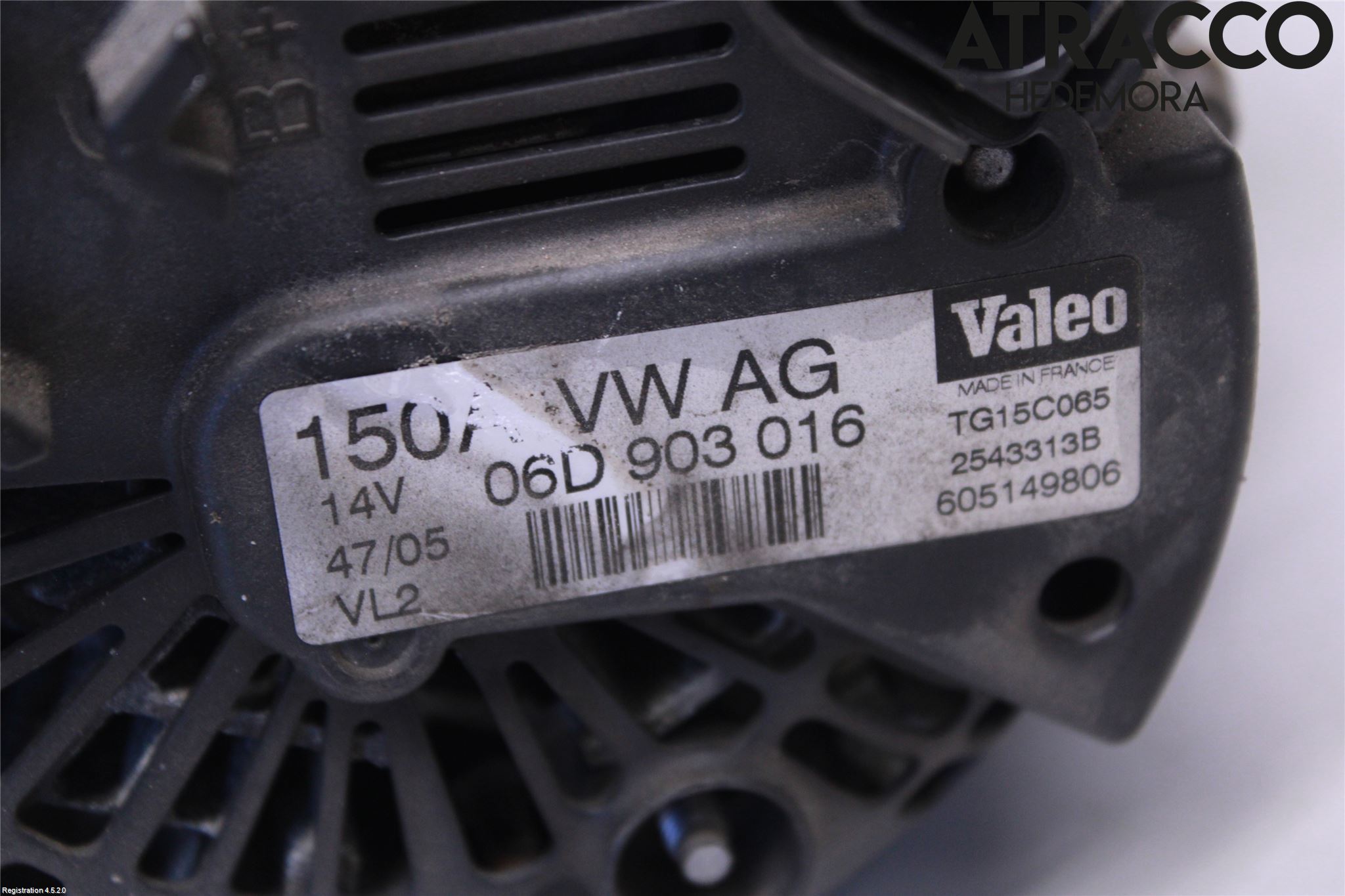 Audi A4/S4 05-07 Dynamo