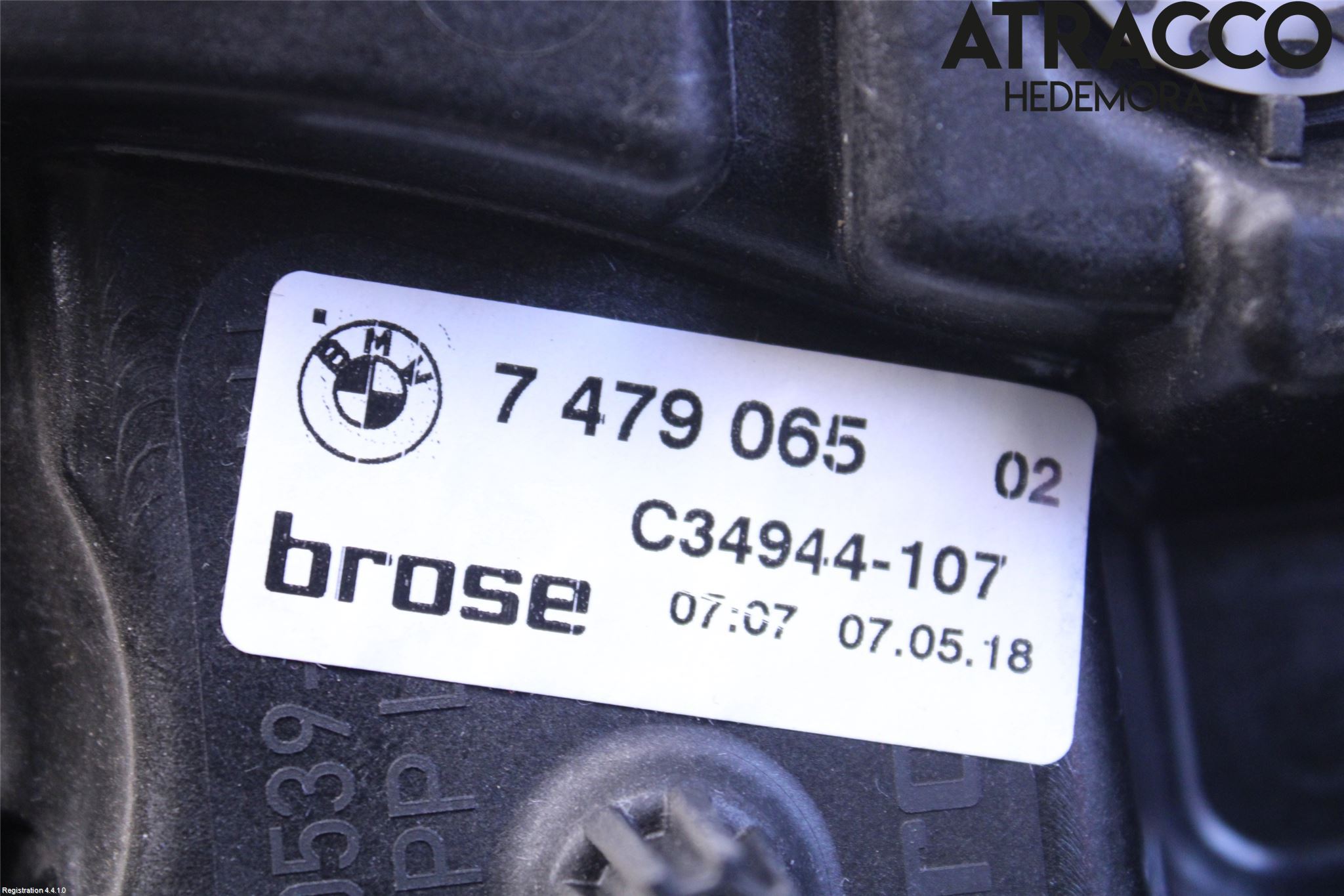 BMW 7 G11/G12 15-22 Vindusheis El Komp