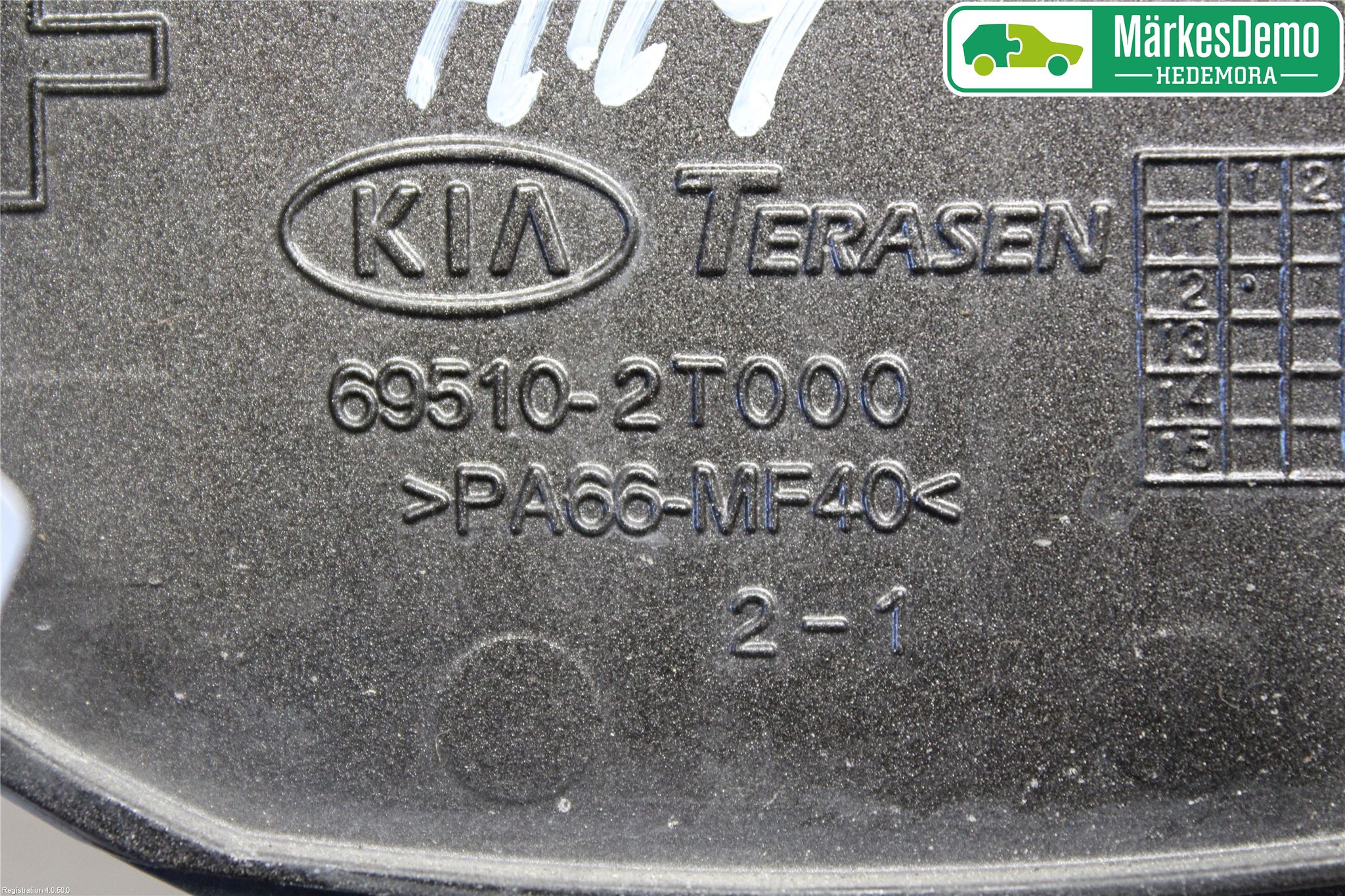 Kia OPTIMA 00-15 Drivstoff Tankluke