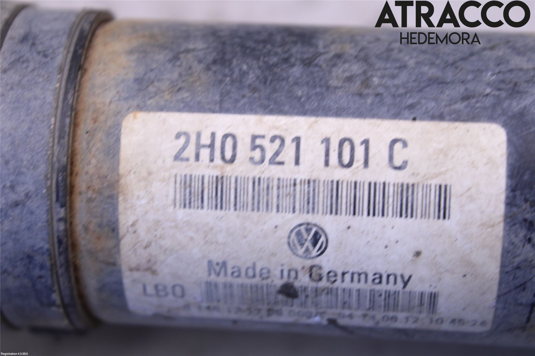 Volkswagen VW AMAROK 2H 10-22 Mellomaksel Fremre 4Wd