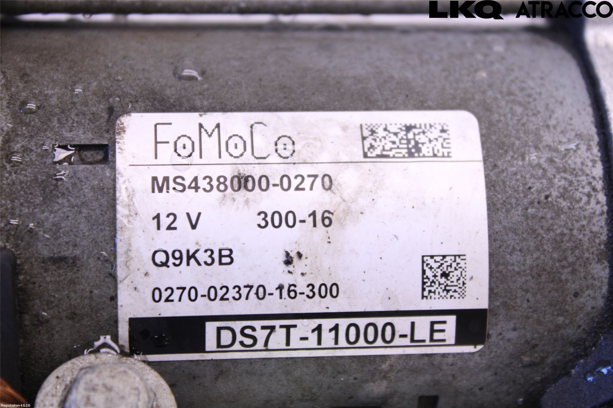 Ford S-MAX 15- Startmotor Diesel