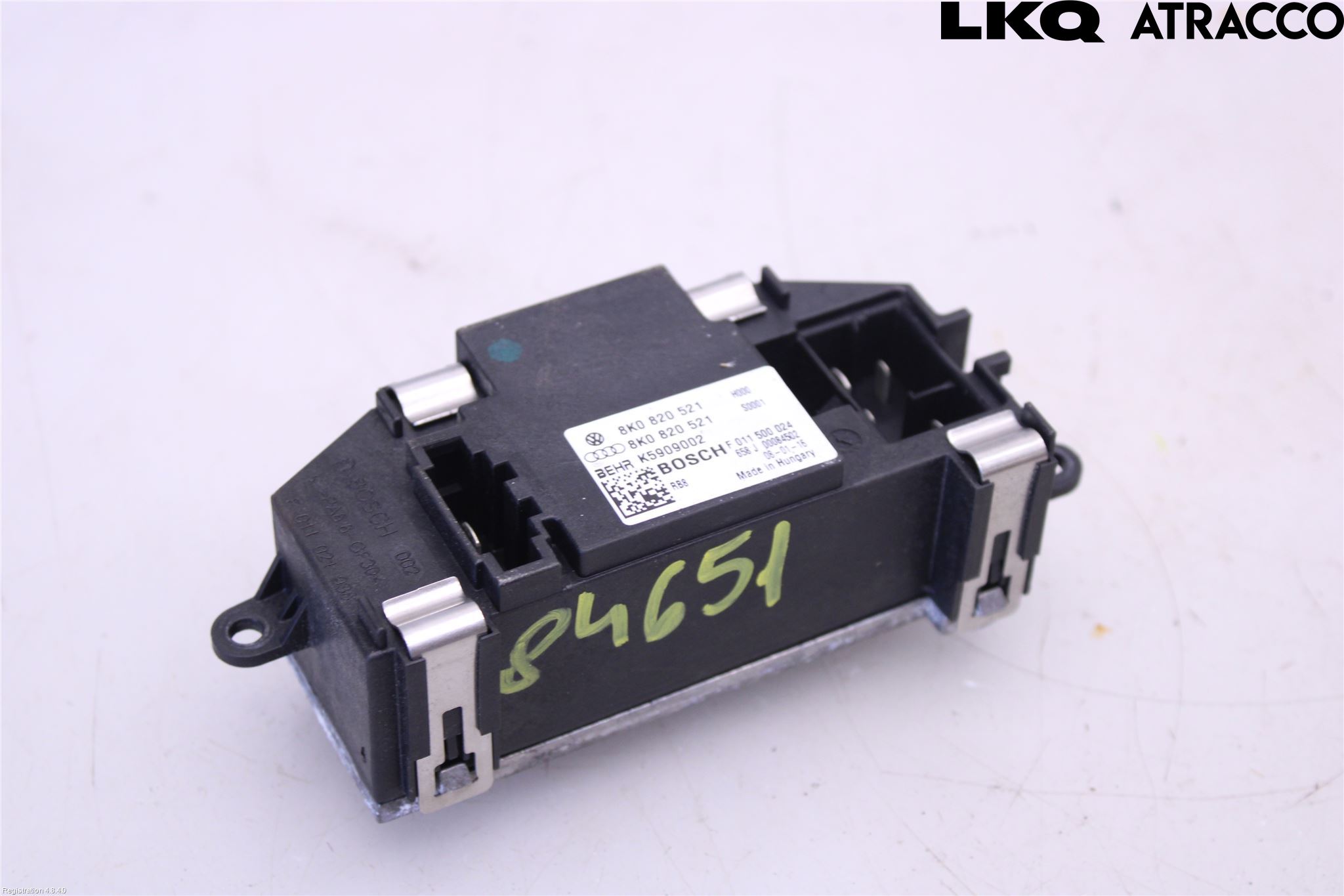 Audi A4/S4 08-11 Varmeapparat Viftemotstand