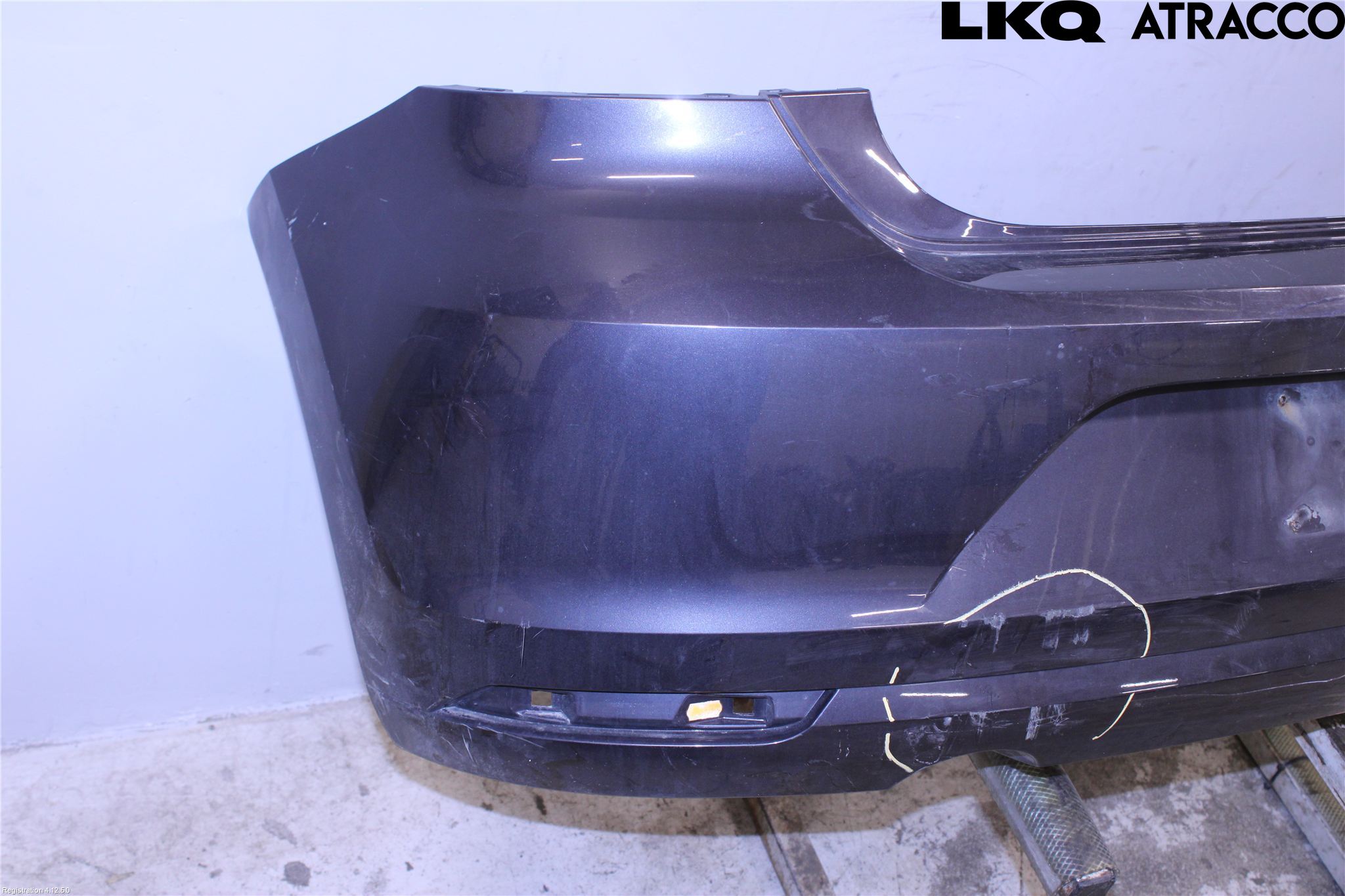Volkswagen VW POLO 10-17 Støtfanger Bak Overtrekk