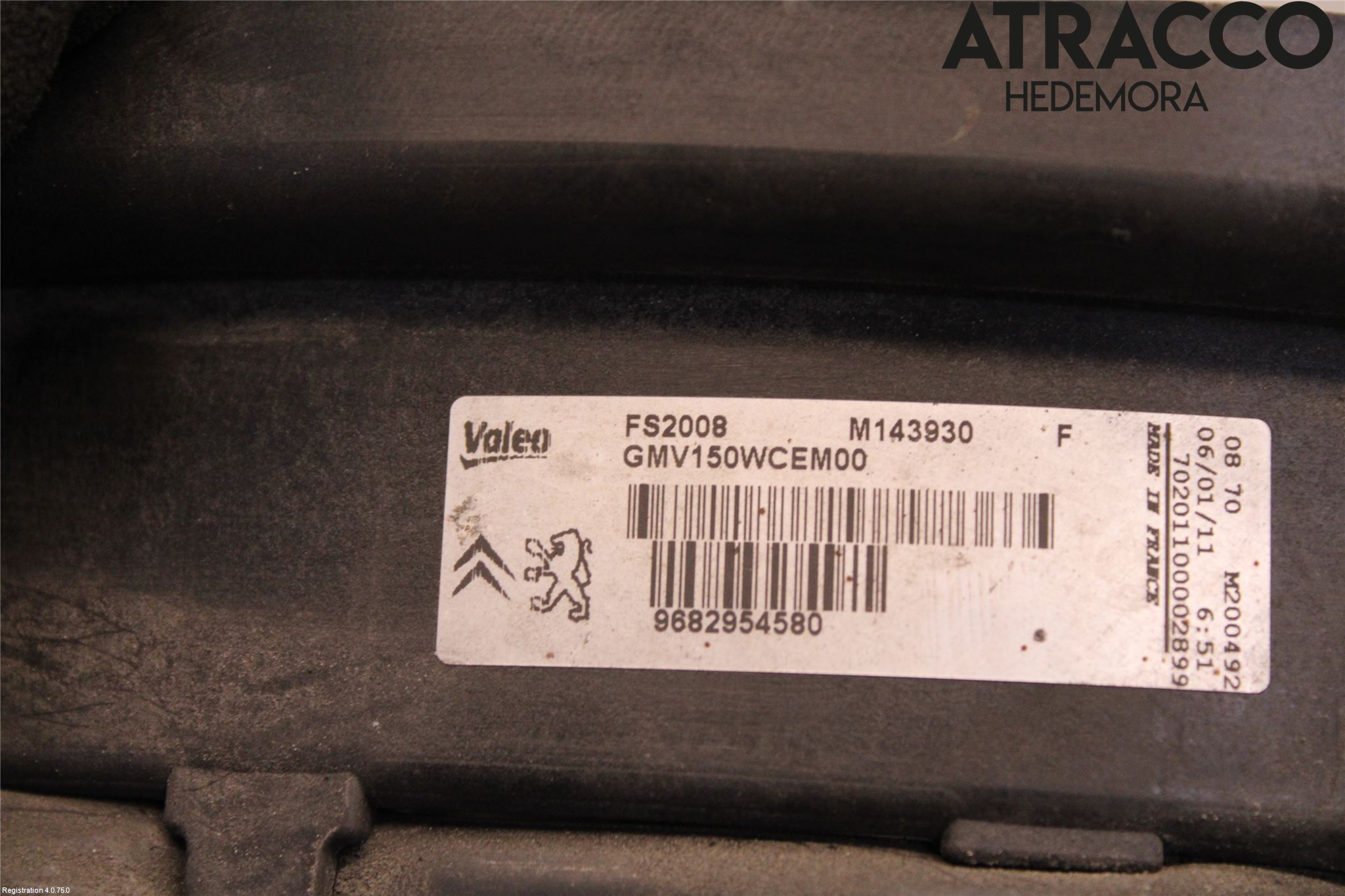 Citroen C6 Kjølevifte Elektrisk