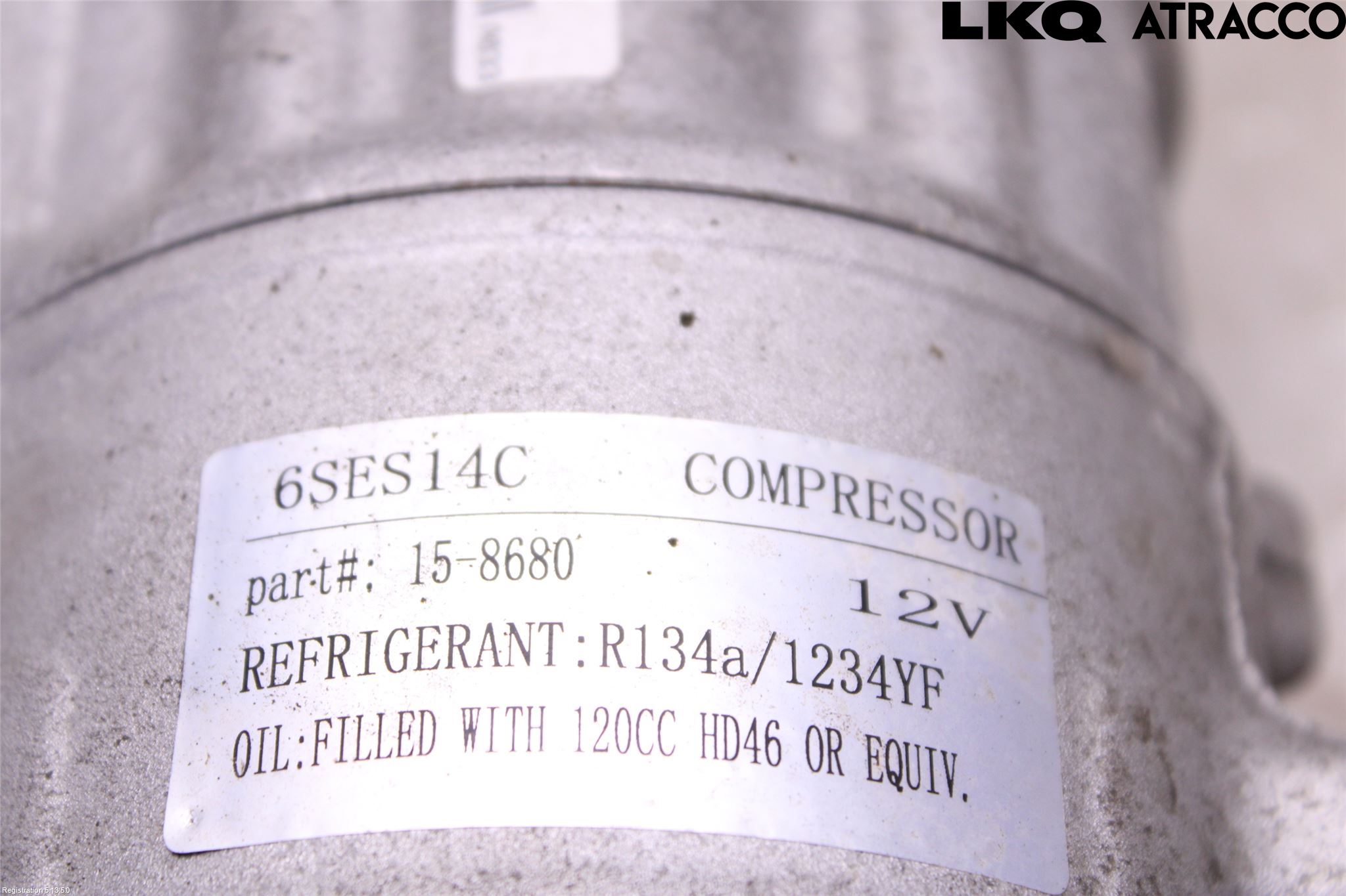 Volkswagen VW PASSAT 11-14 Varme Ac Kompressor