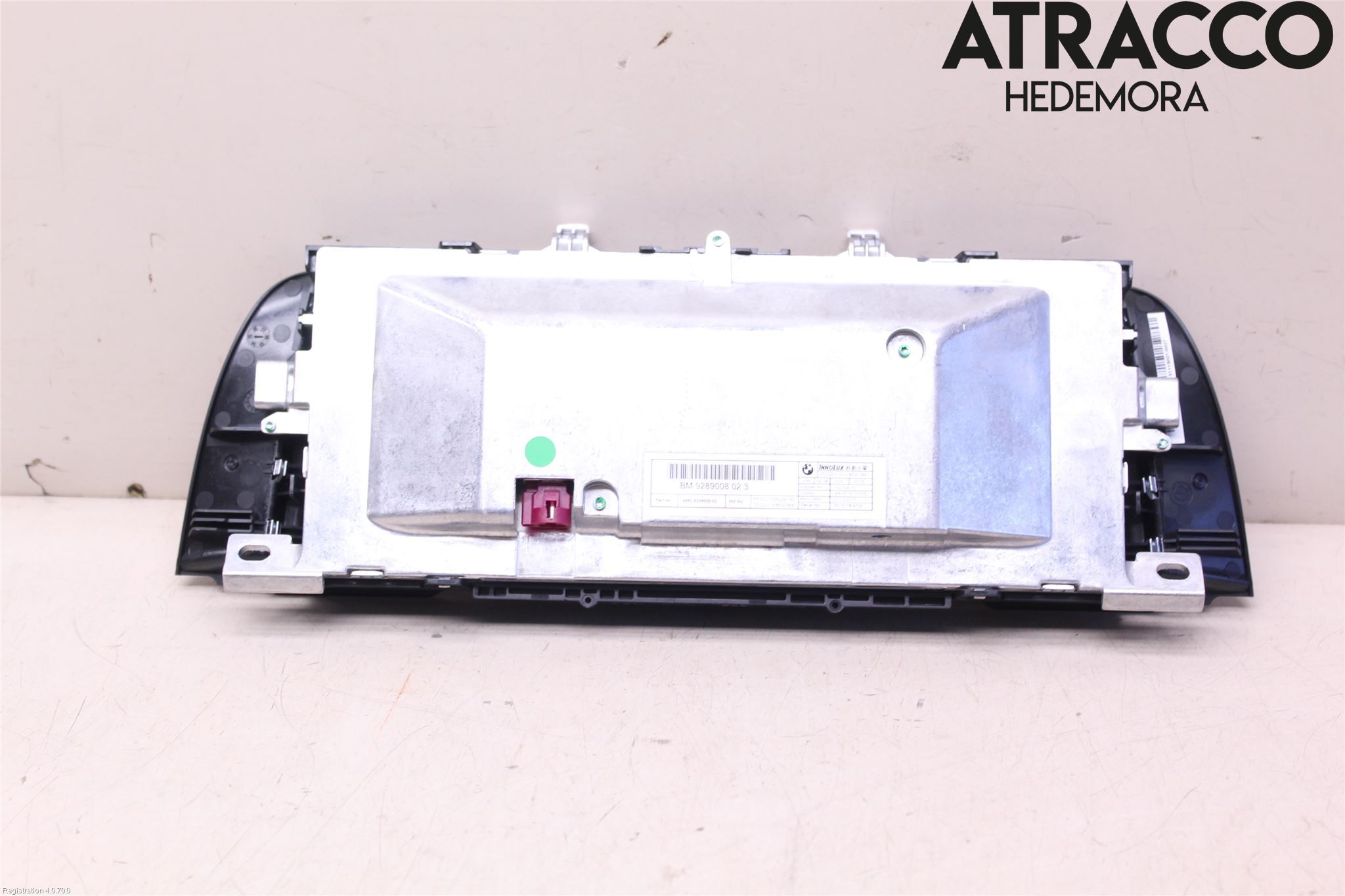 BMW 5 F10/F11/F18 09-17 Instr Skjerm Dvd-Gps-Ac-Tlf