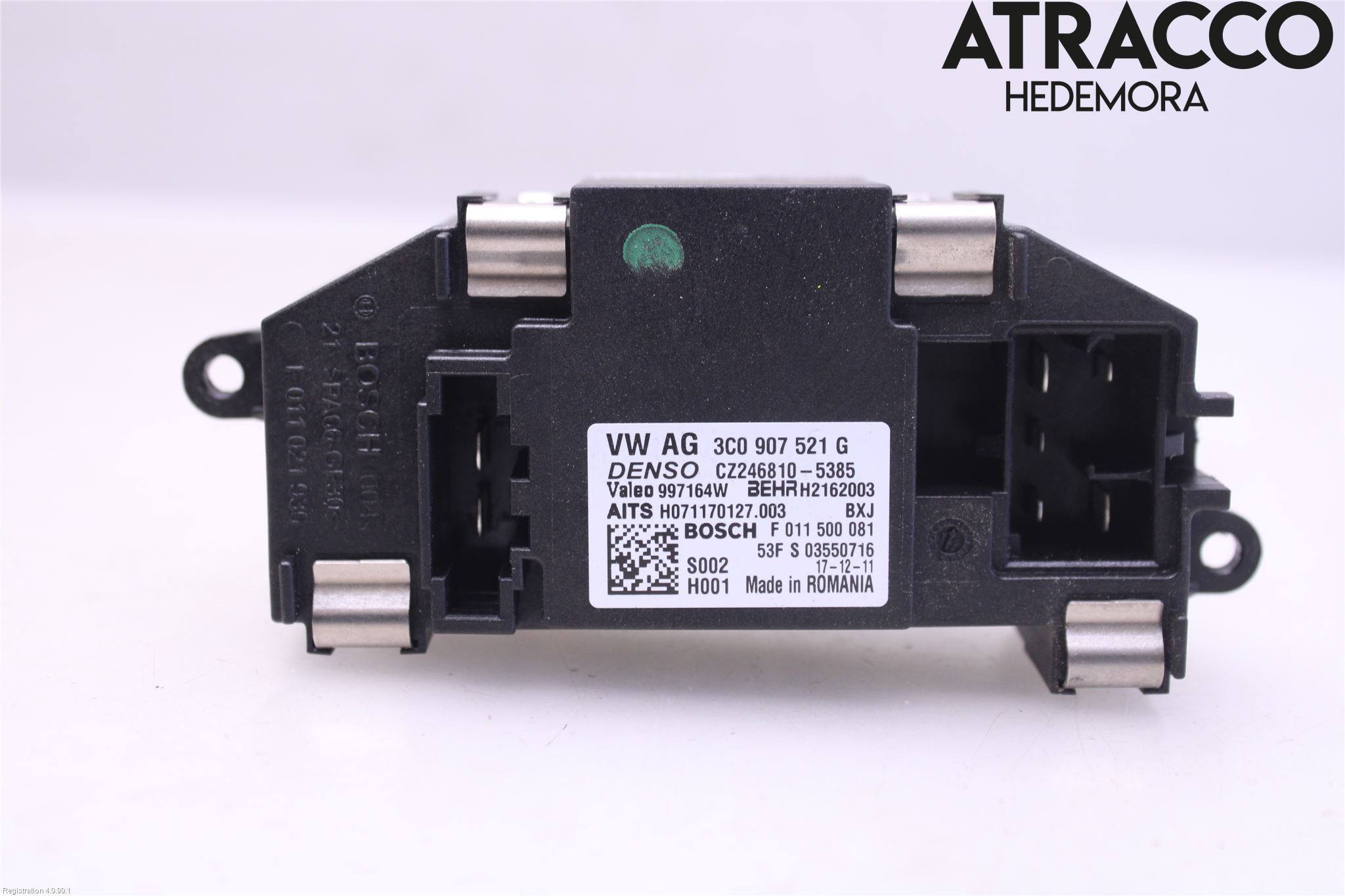 Volkswagen VW AMAROK 2H 10-22 Varmeapparat Viftemotstand