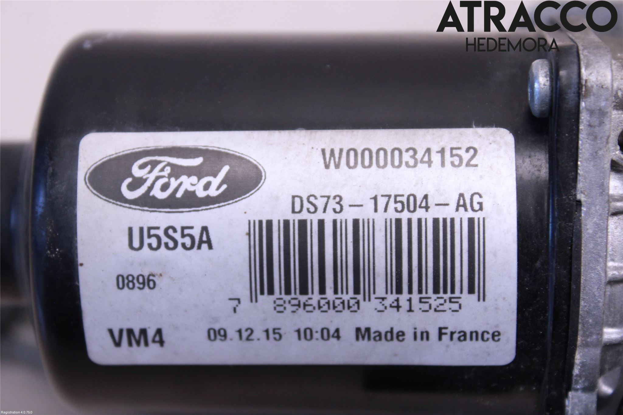 Ford MONDEO 15-22 Viskermotor Frontrute