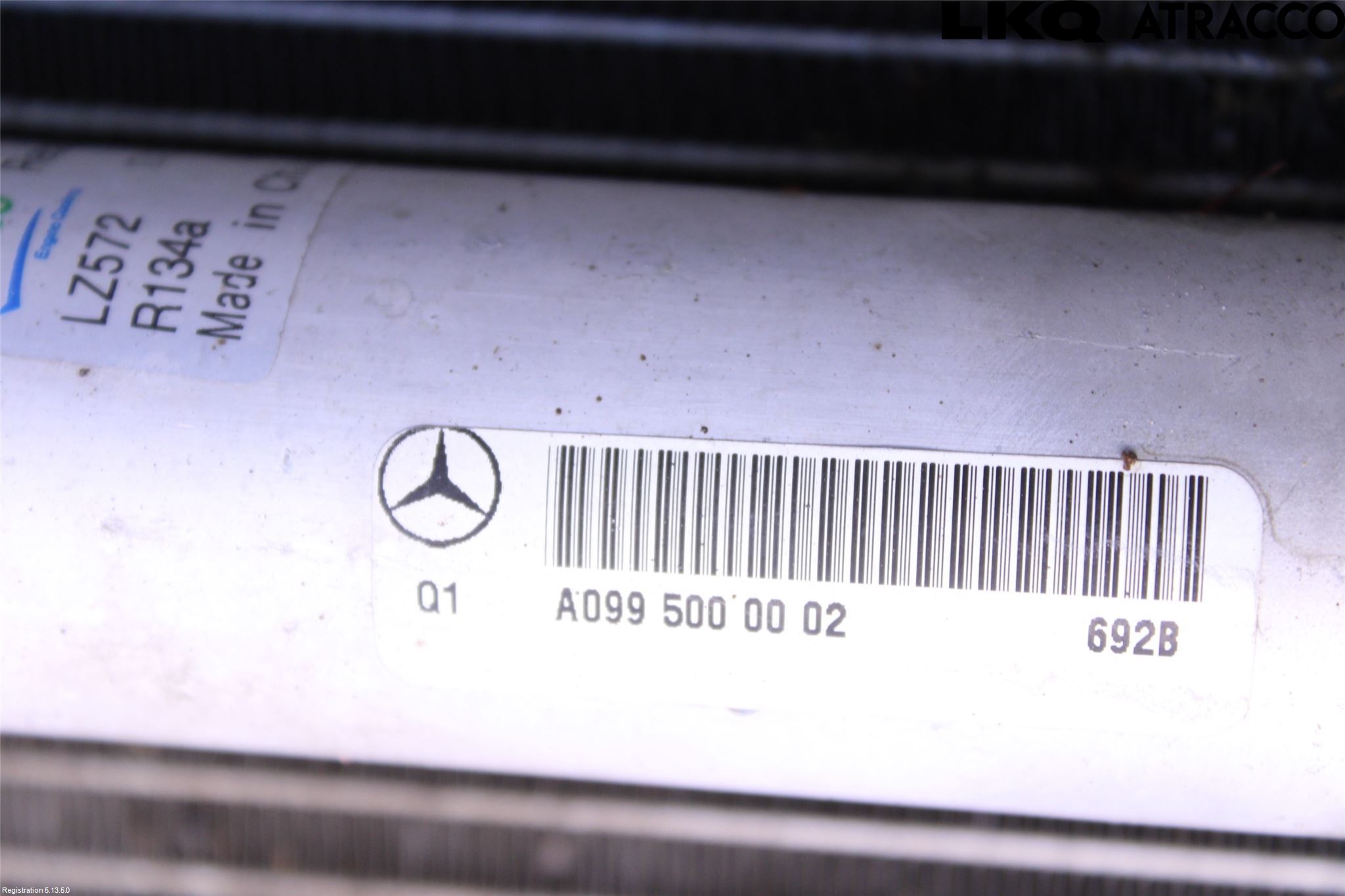 Mercedes-Benz MB ML/GLE-KLASS (W166) 12-18 Varme Ac Kondenser-Kjøler