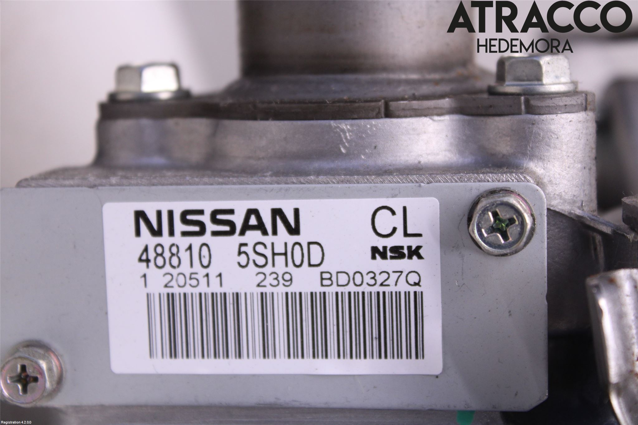 Nissan LEAF 18- Rattakselaggregat Innebygd Servo