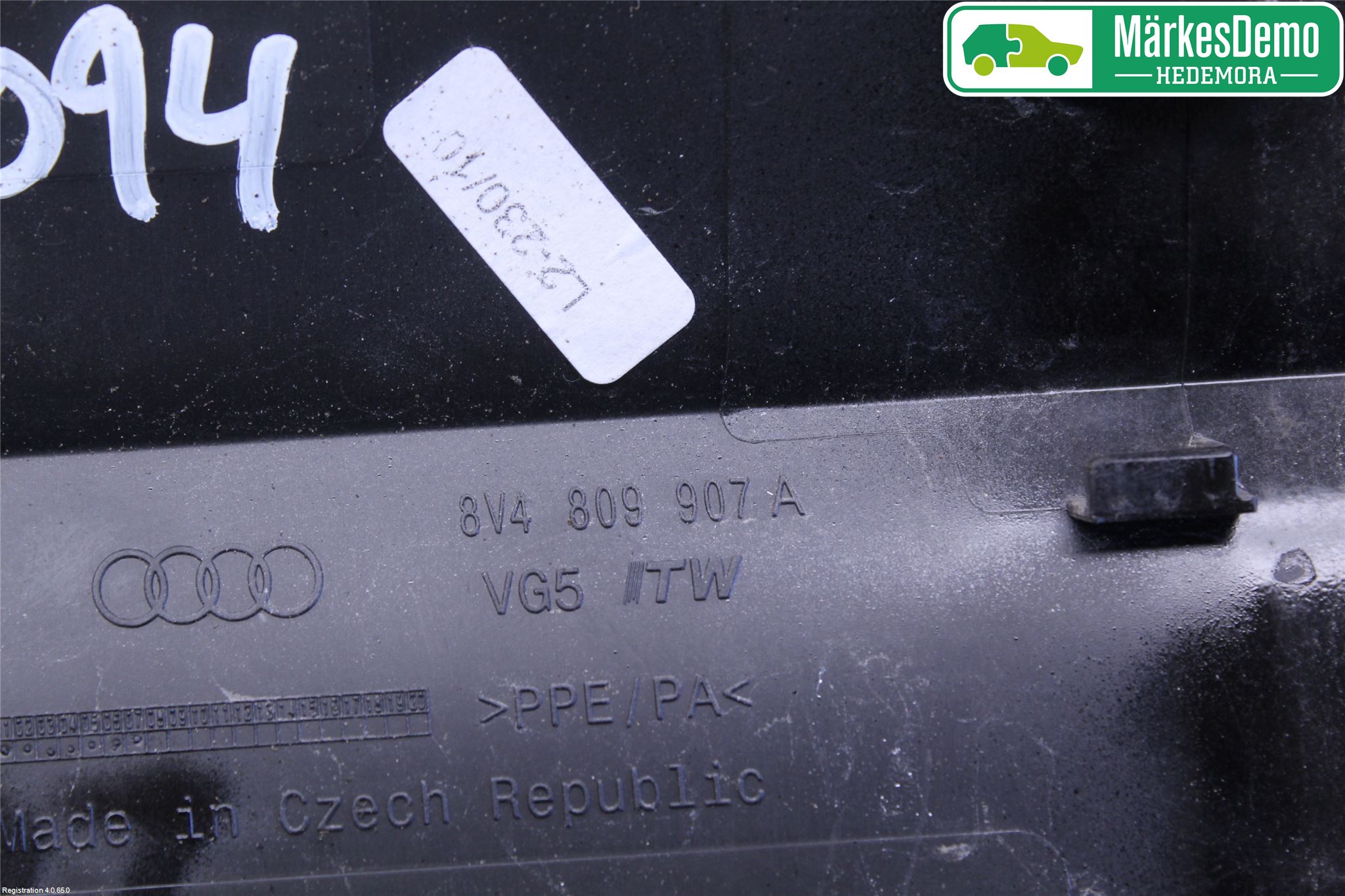 Audi A3/S3 8V 13-20 Drivstoff Tankluke