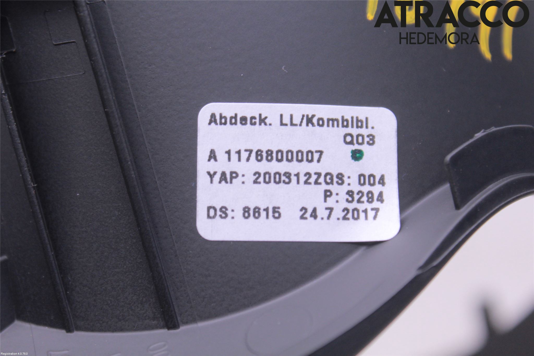 Mercedes-Benz MB CLA-KLASS (C117/X117) 13-19 Instrument Ramme