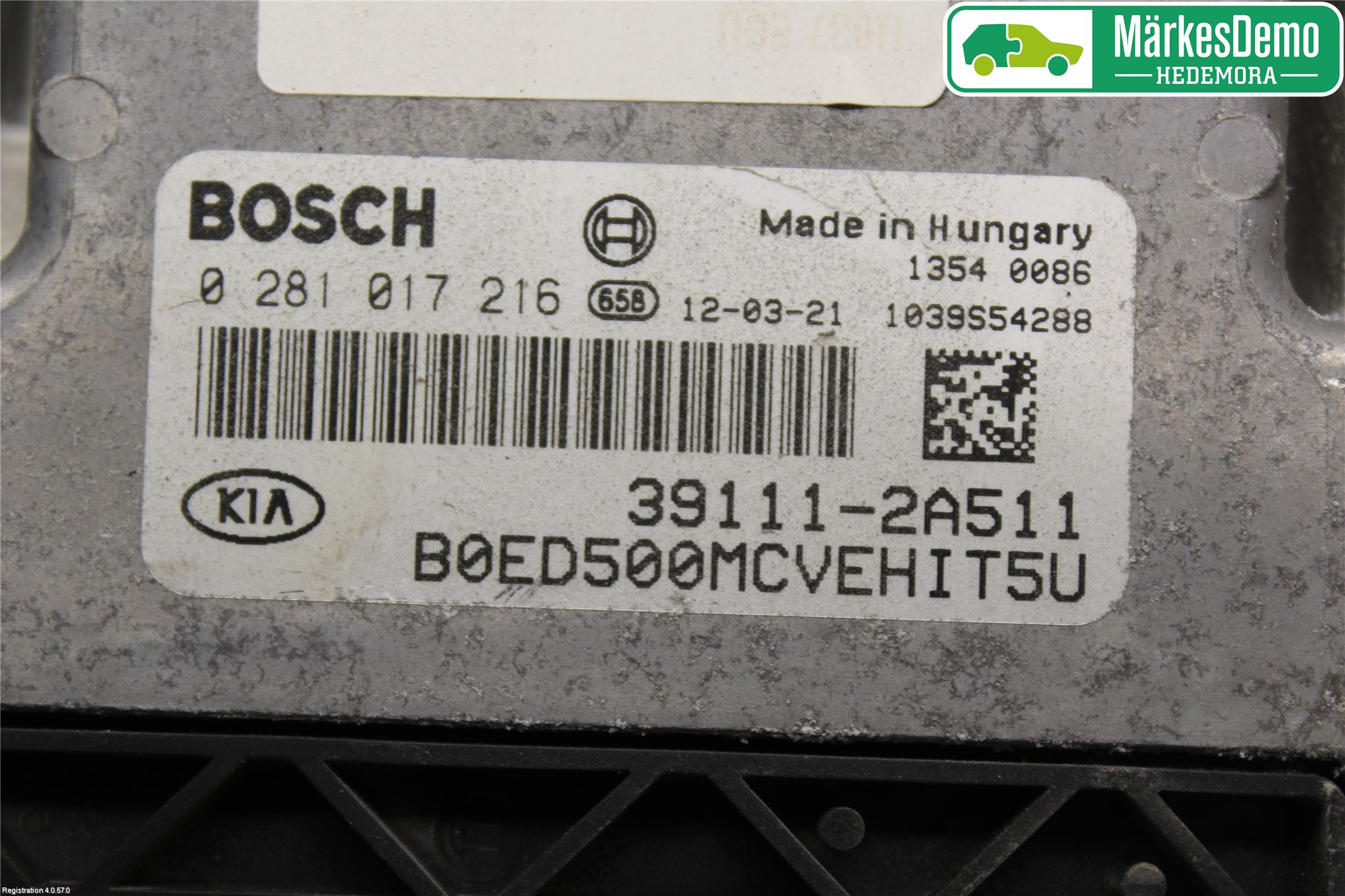 Kia CEED 06-12 Styreenhet Dieselpumpe