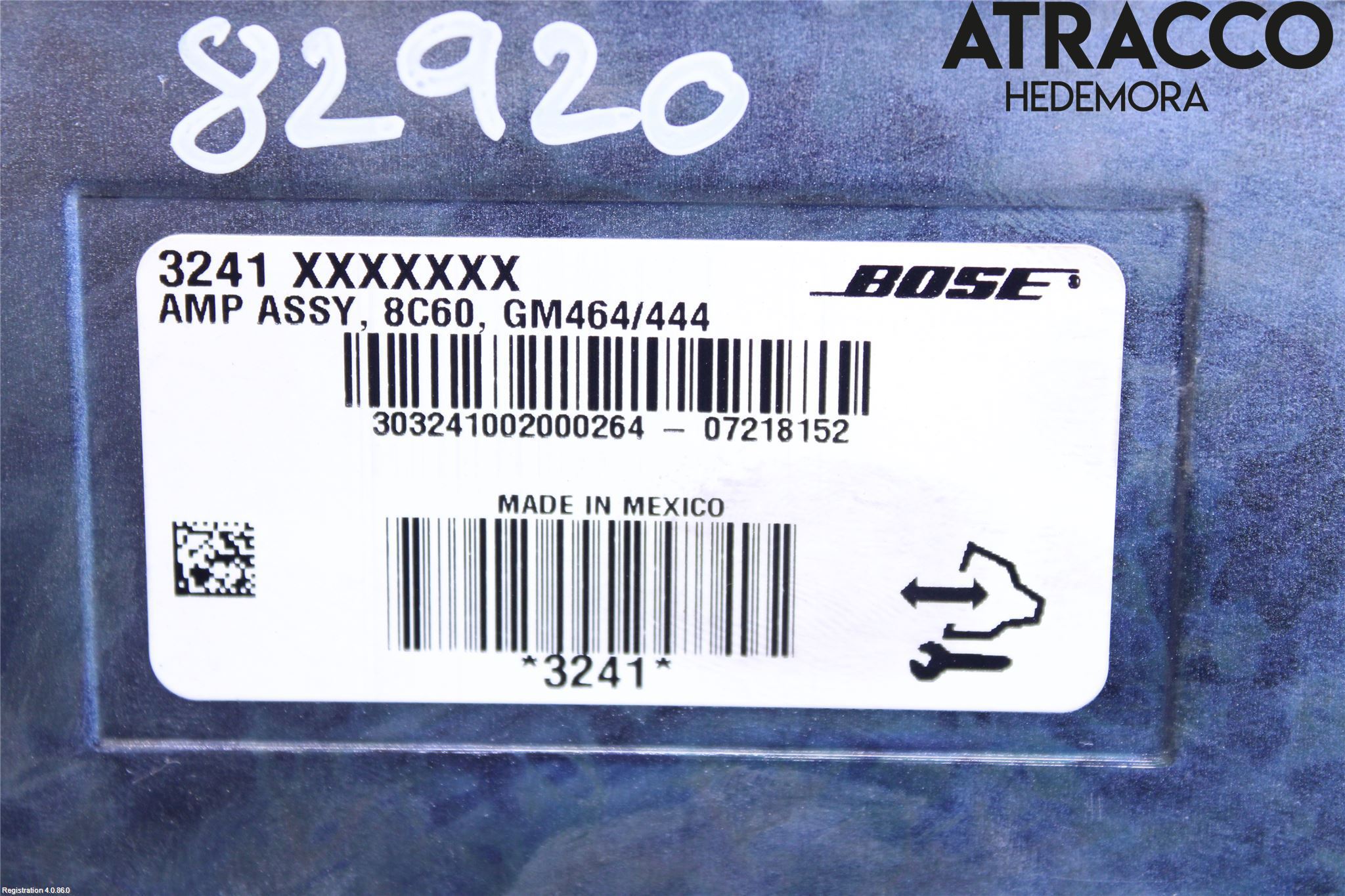 Saab 9-3 VER2/VER3 08-15 Stereo Forsterker