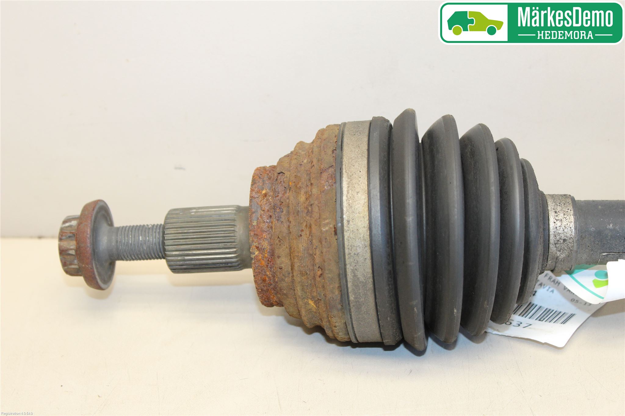 Skoda OCTAVIA (1Z) 05-13 Drivaksel Foran Kompl Venstre