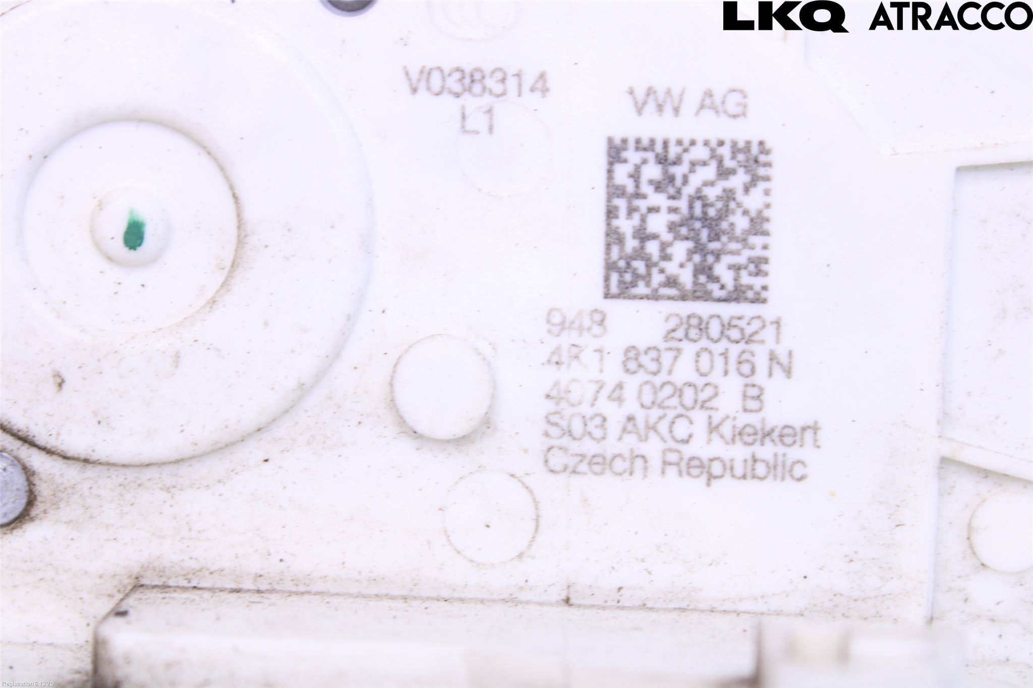 Volkswagen VW ID.4 21- Dørlås - Låsekasse