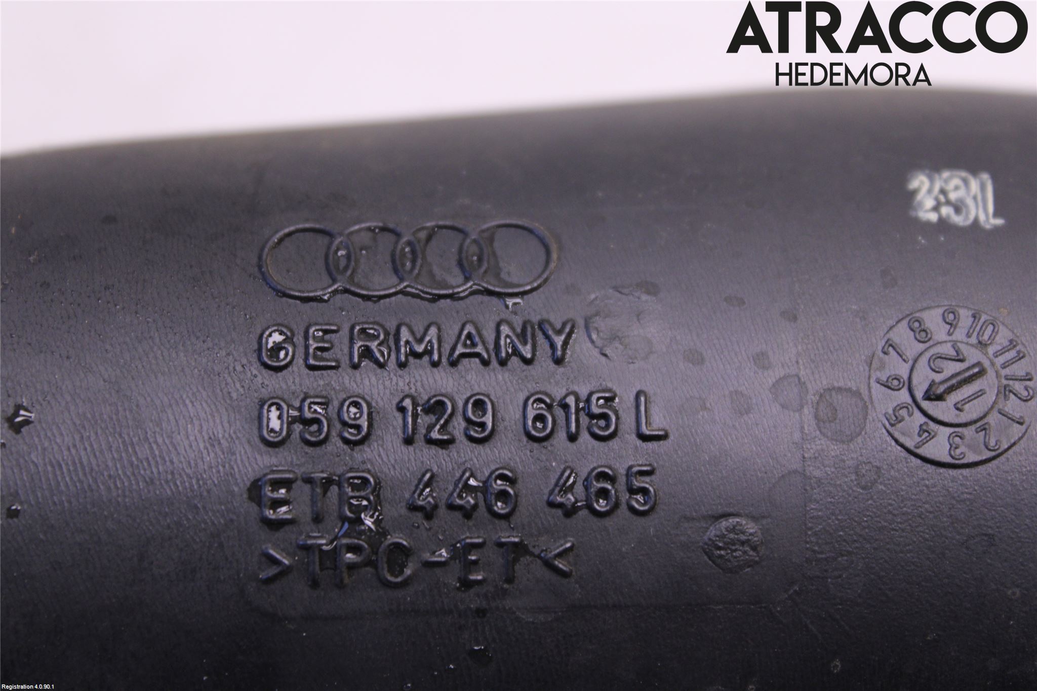 Audi A6/S6 4G 11-18 Inns Gummibelg - Slange