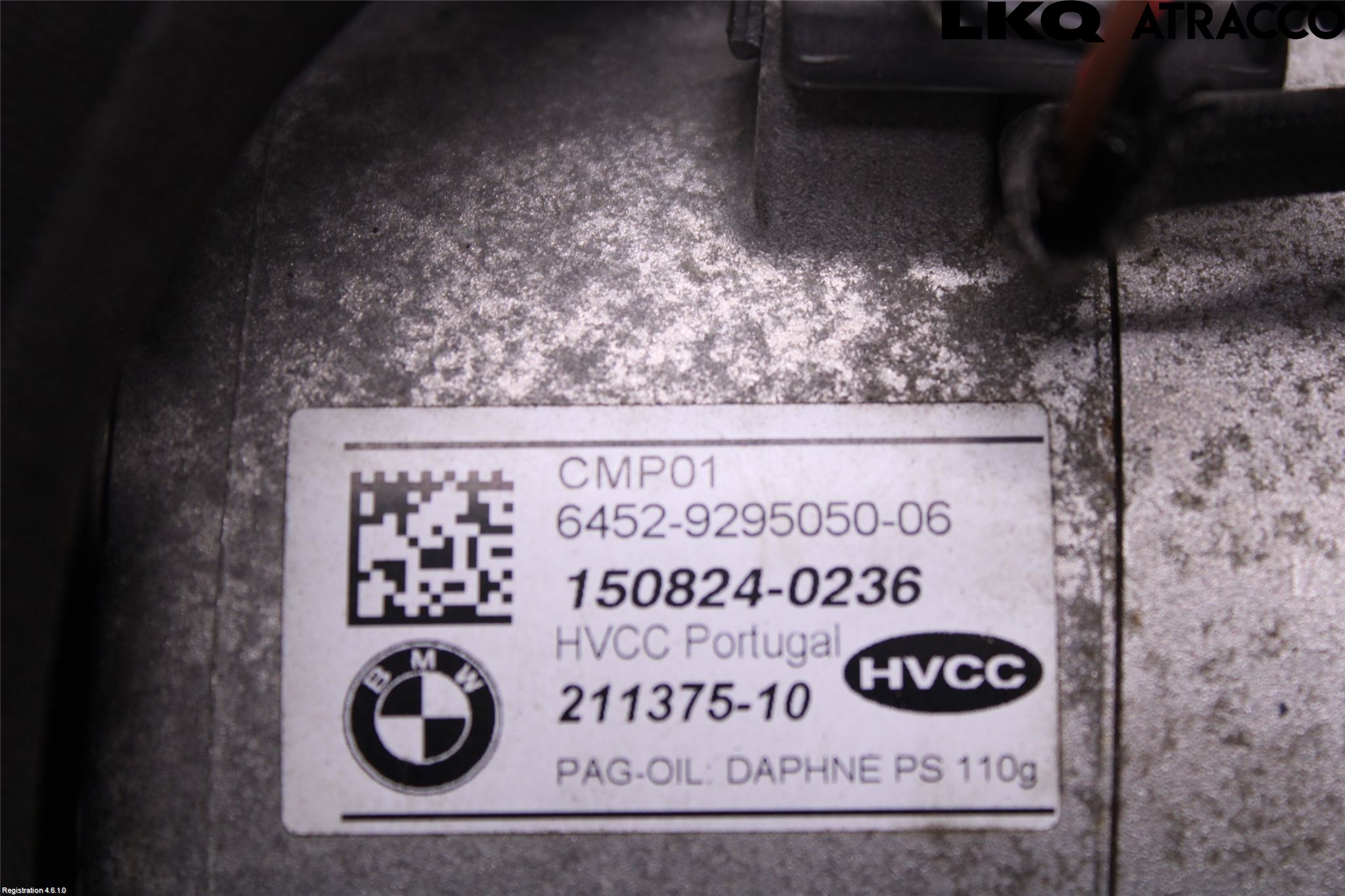 Mini ONE/COOPER 3DR F56 14-24 Varme Ac Kompressor