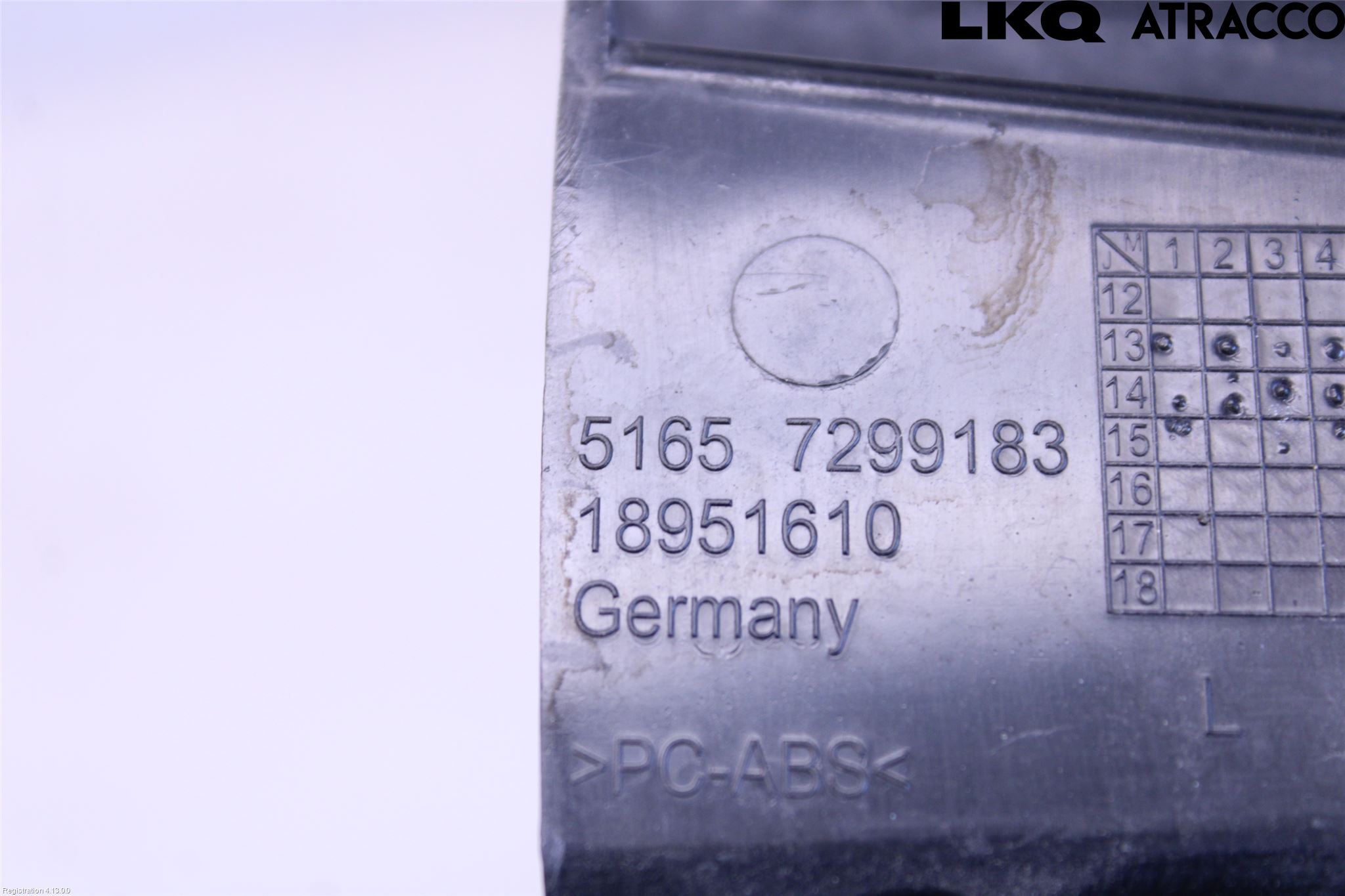 BMW i3 I01 13-22 Frontskjermfeste Venstre