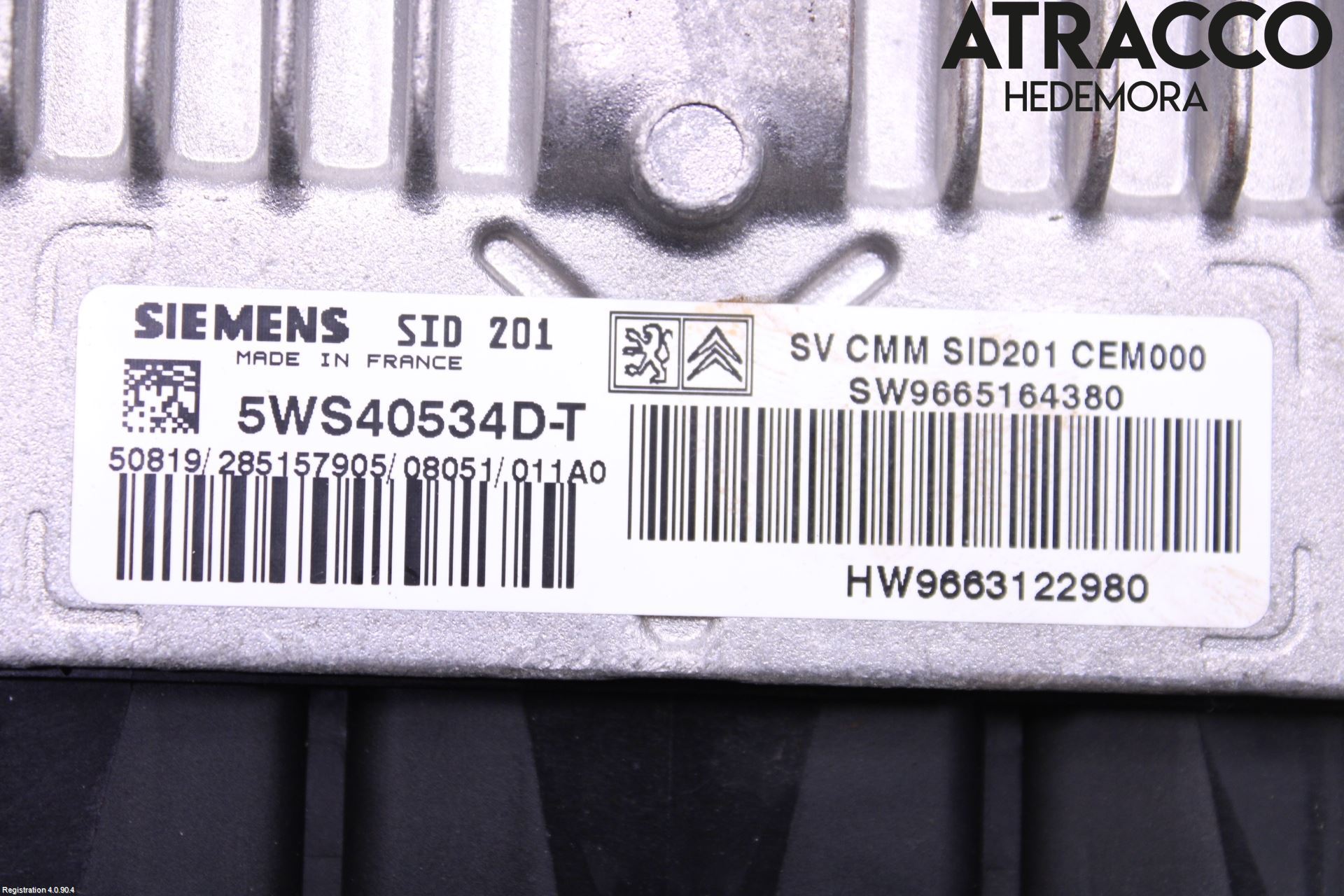 Citroen C5 08-17 Styreenhet Dieselpumpe