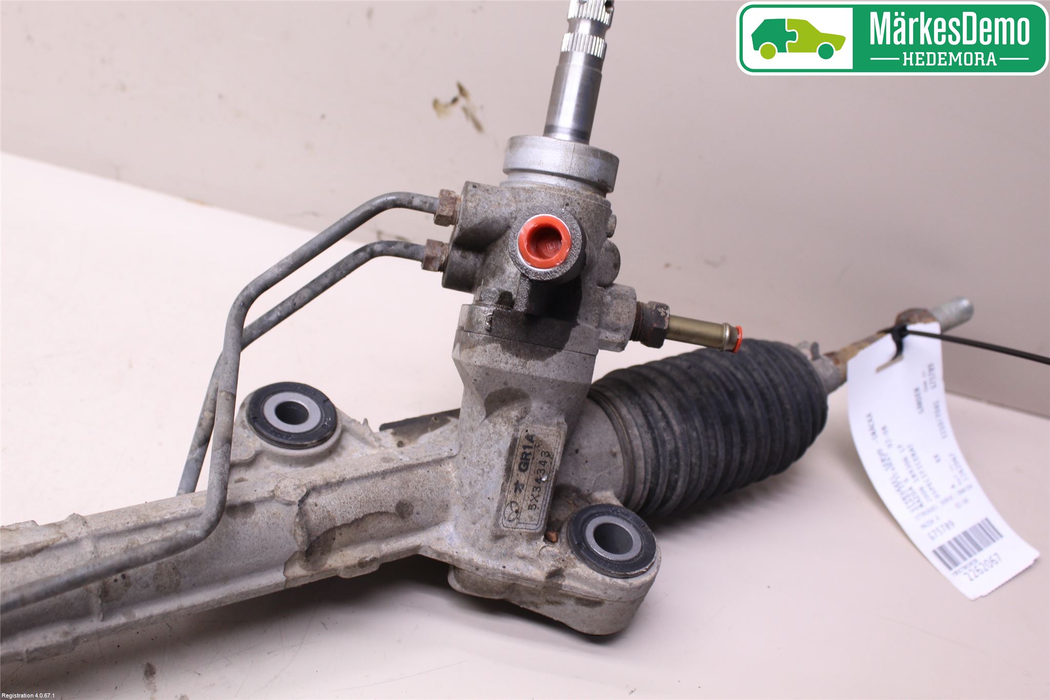 Mazda 6 02-08 Servo Snekke - Tannstang